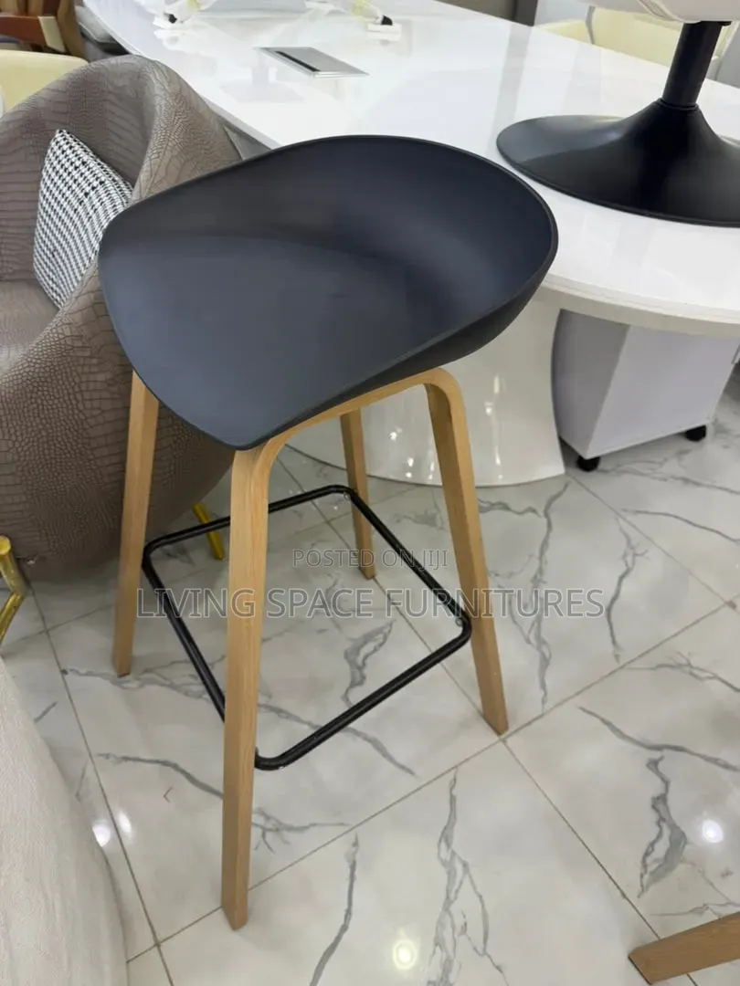 Wooden Legs Bar Stool