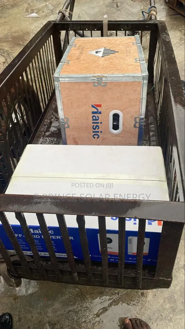 8kwh/4.2kva 24v Haisic Lithium Battery and Inverter