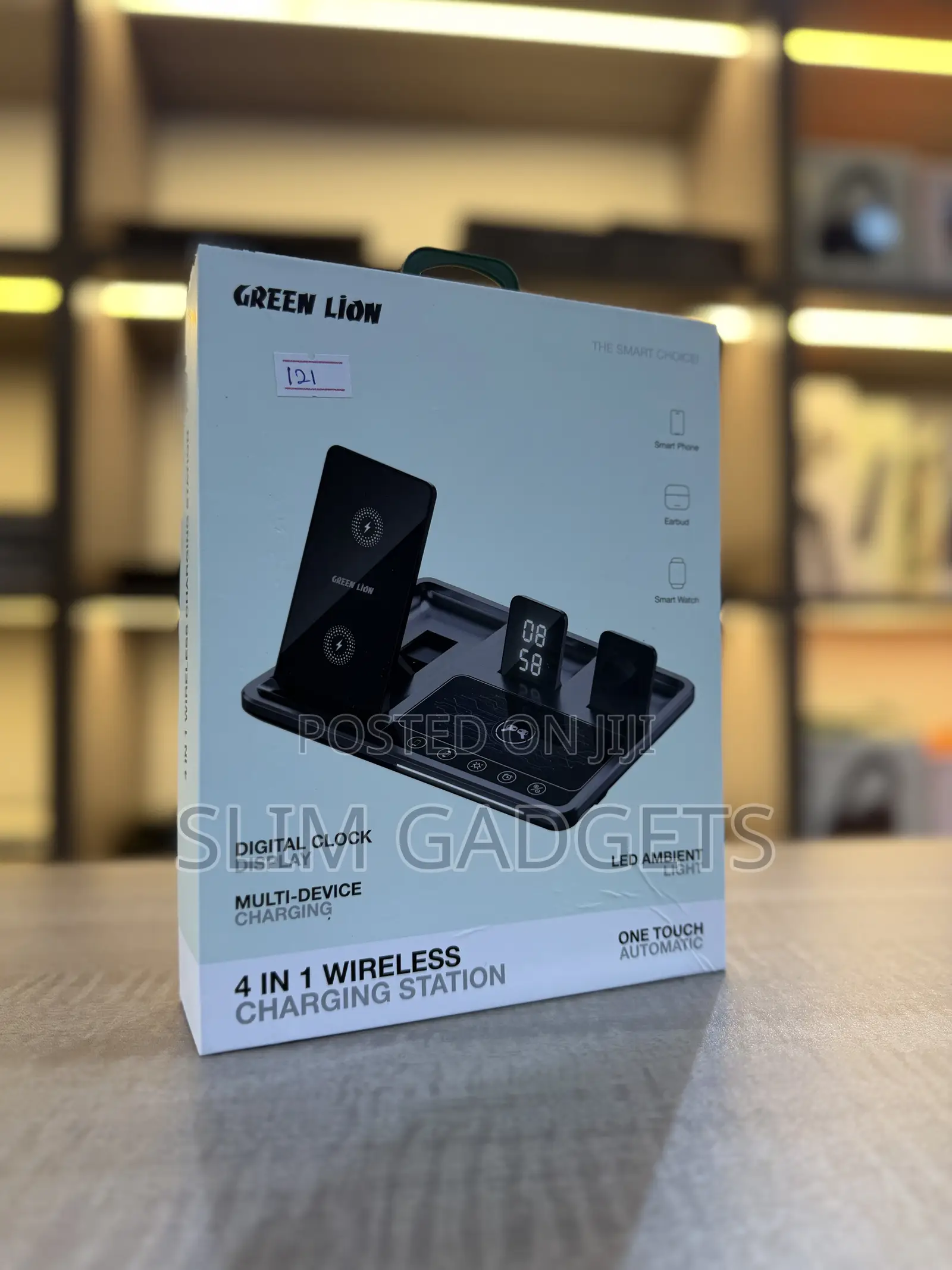 Green Lion 4 in 1 Wireless Charging Station
