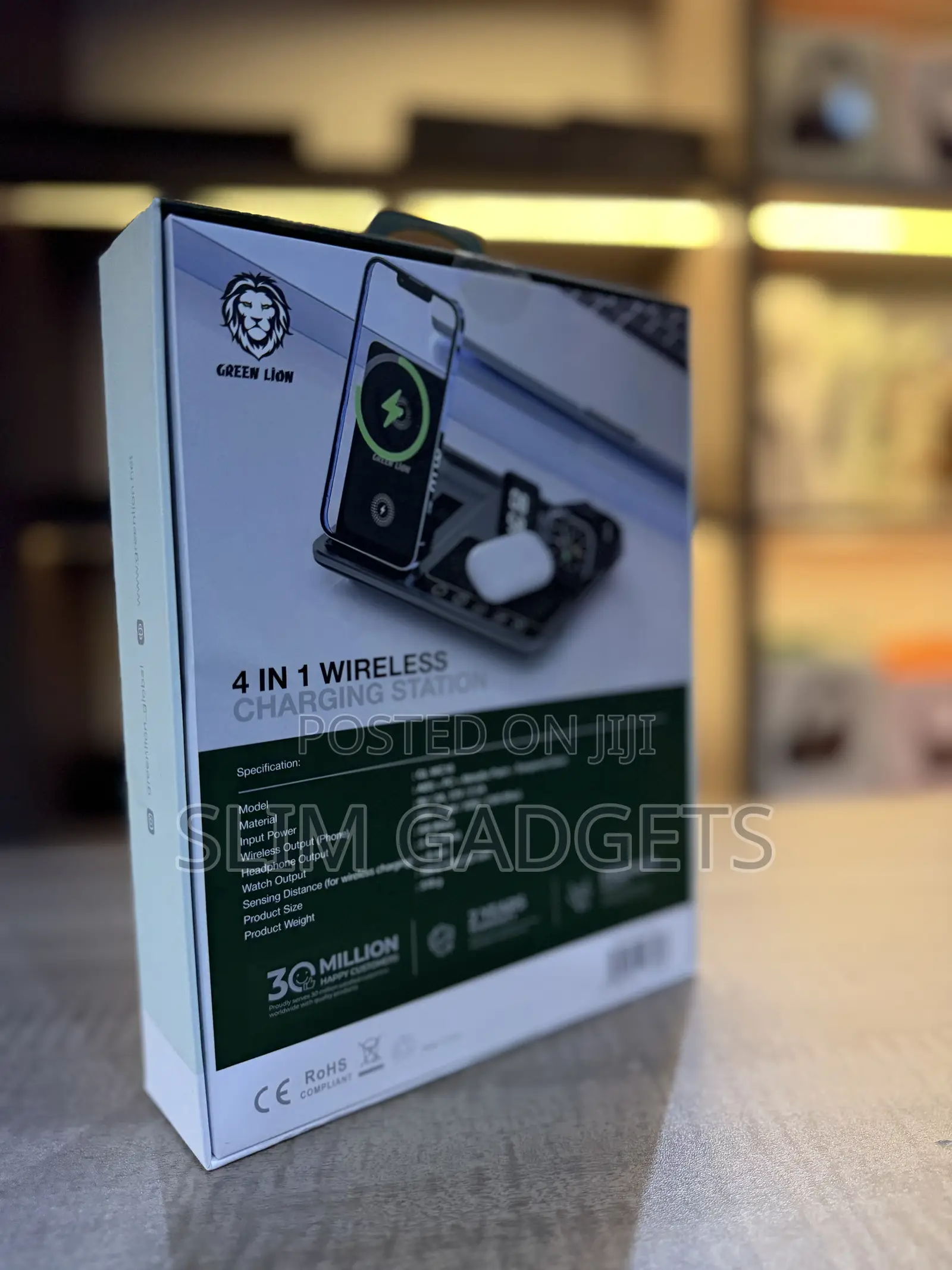 Green Lion 4 in 1 Wireless Charging Station