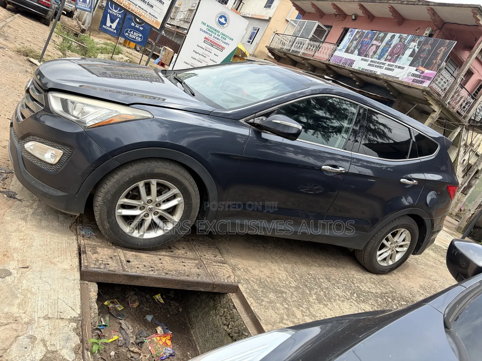 Hyundai Santa Fe 2013 Blue