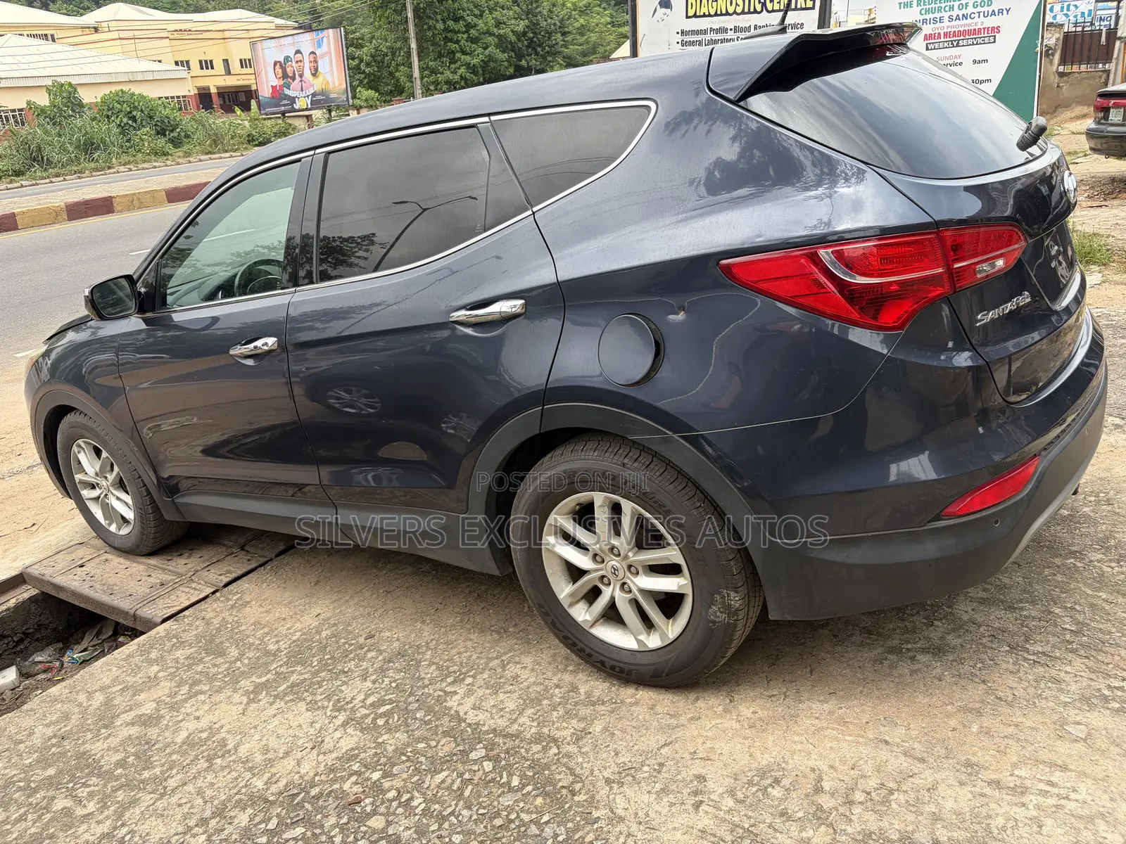Hyundai Santa Fe 2013 Blue
