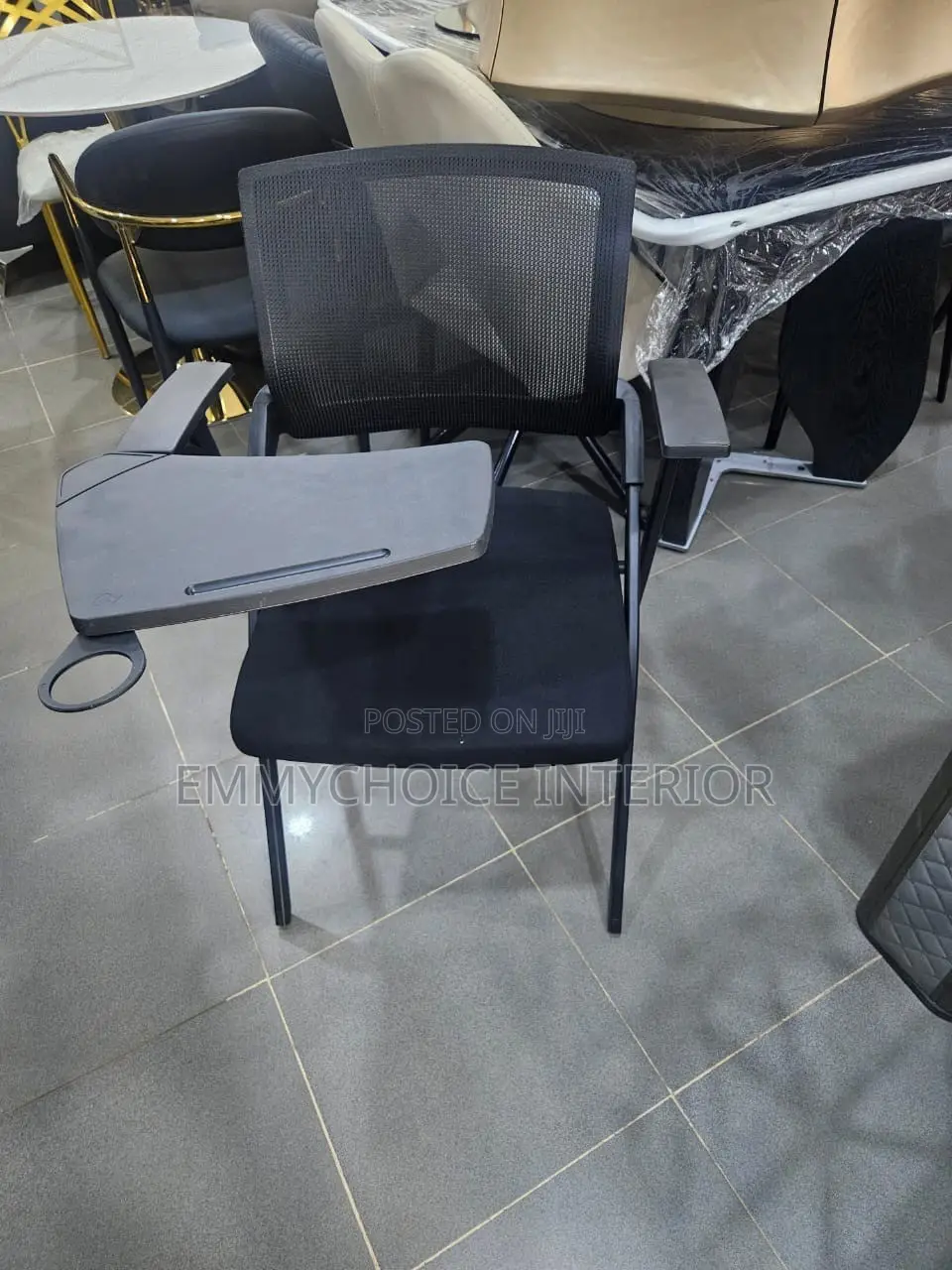 Students Training Chair With Writing Pad / Foldable