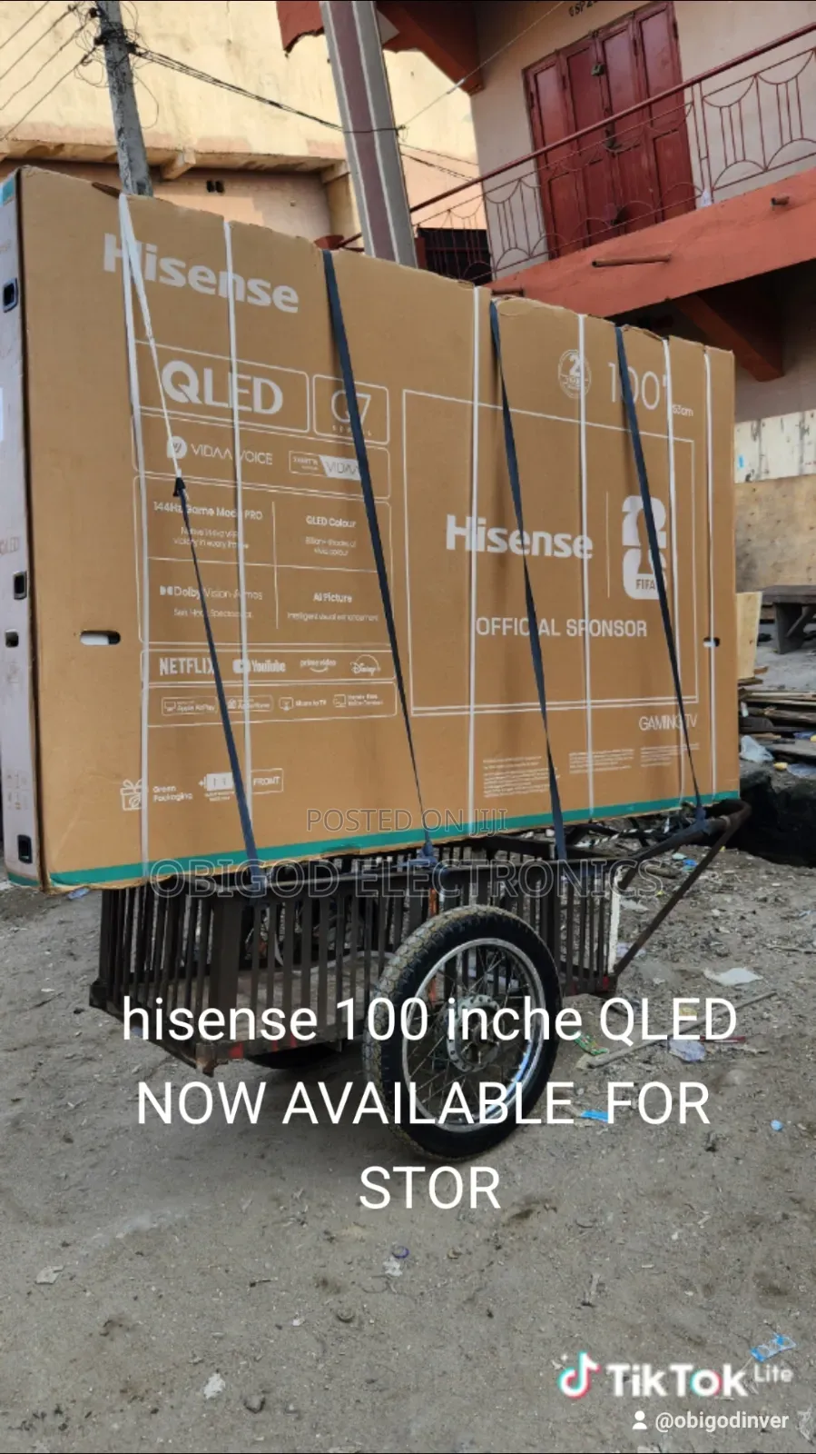 Hisense 100 INCHES QLED