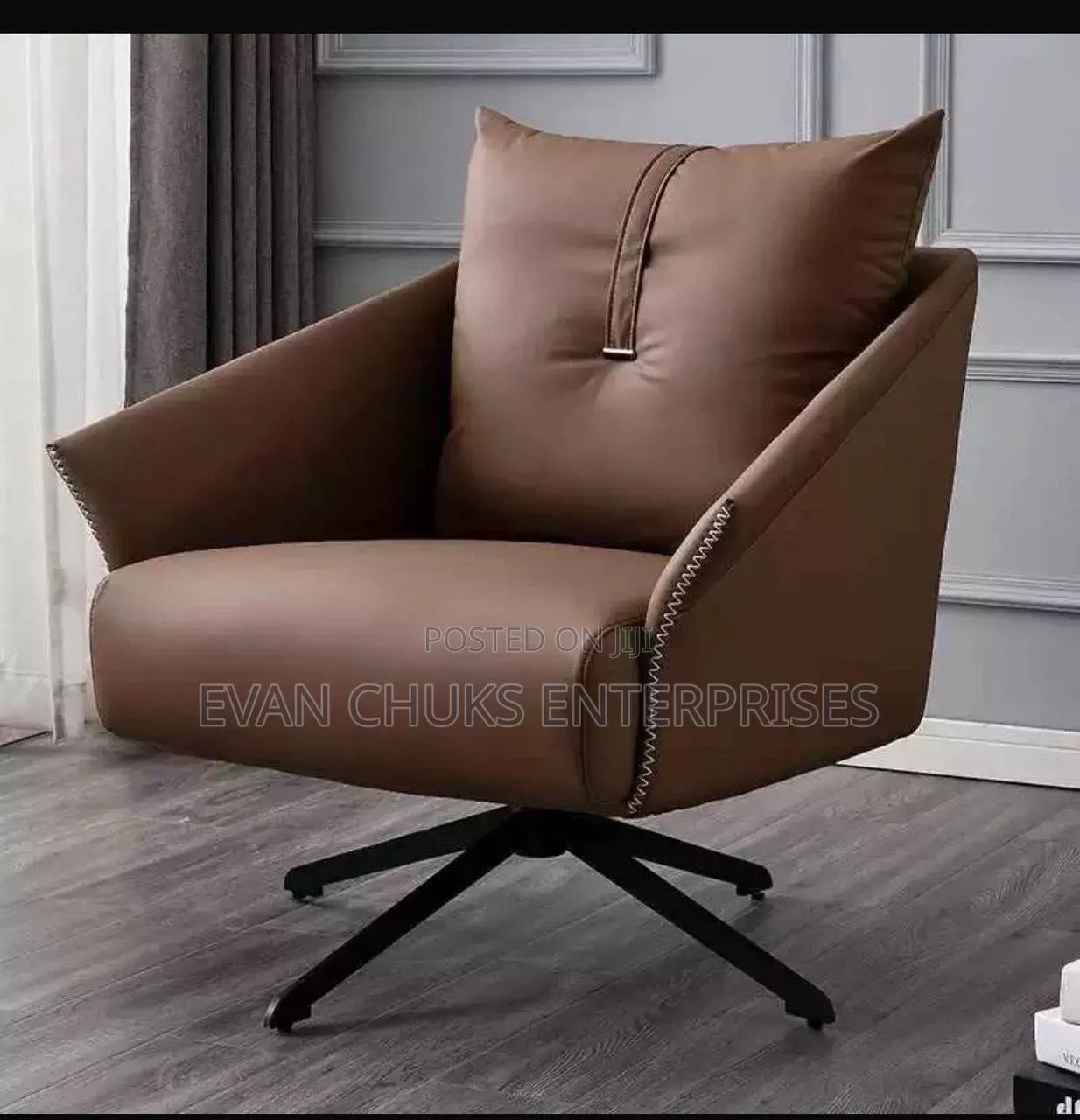 Swivel Arm Chair Available