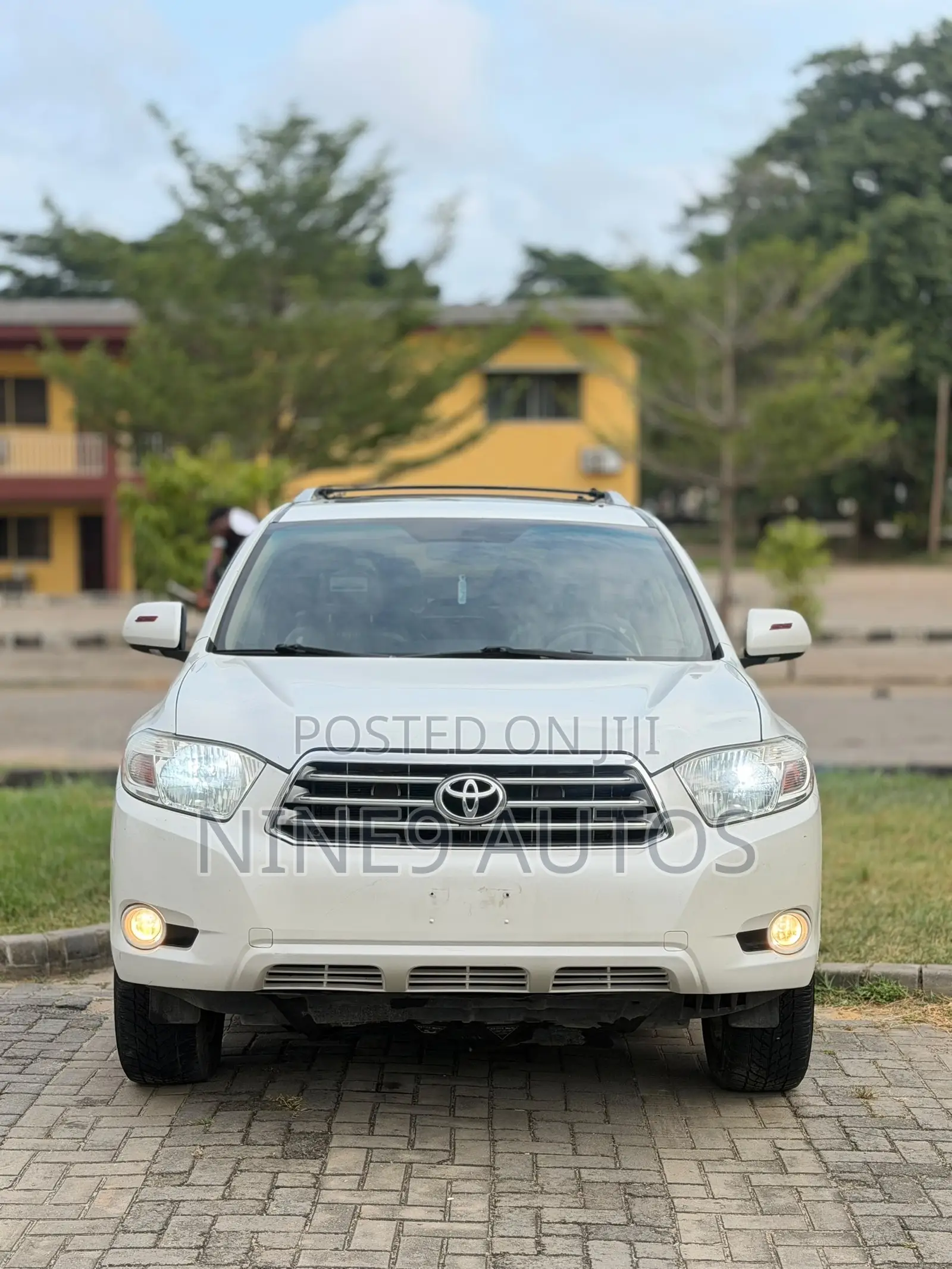 Toyota Highlander Limited 4x4 2008 White