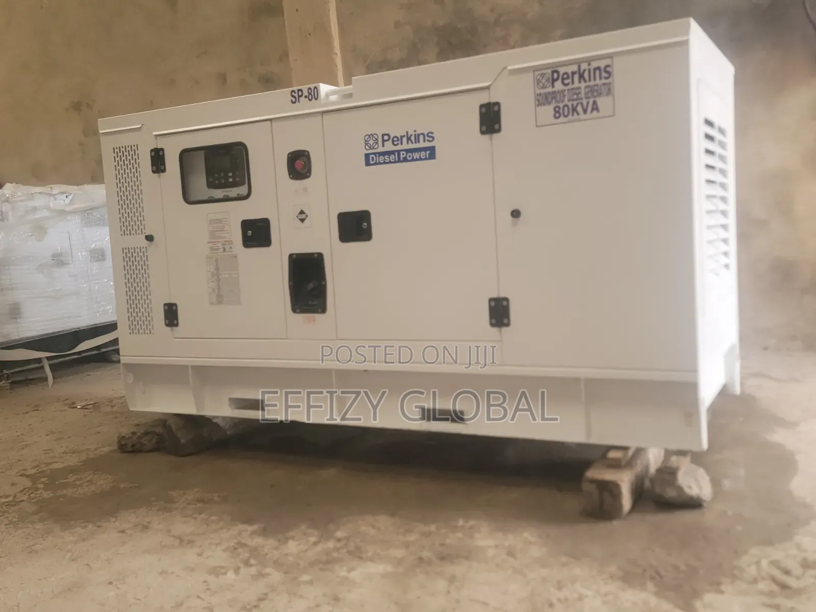 Perkins England 80kva Soundproof Diesel Generators, 100% Copper