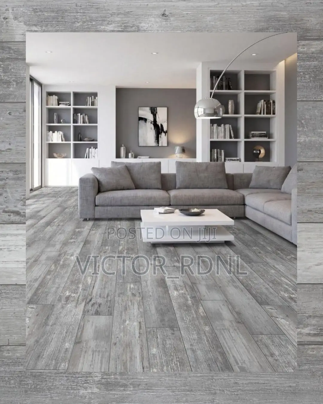 Ash Grey Colored Thick Carpet