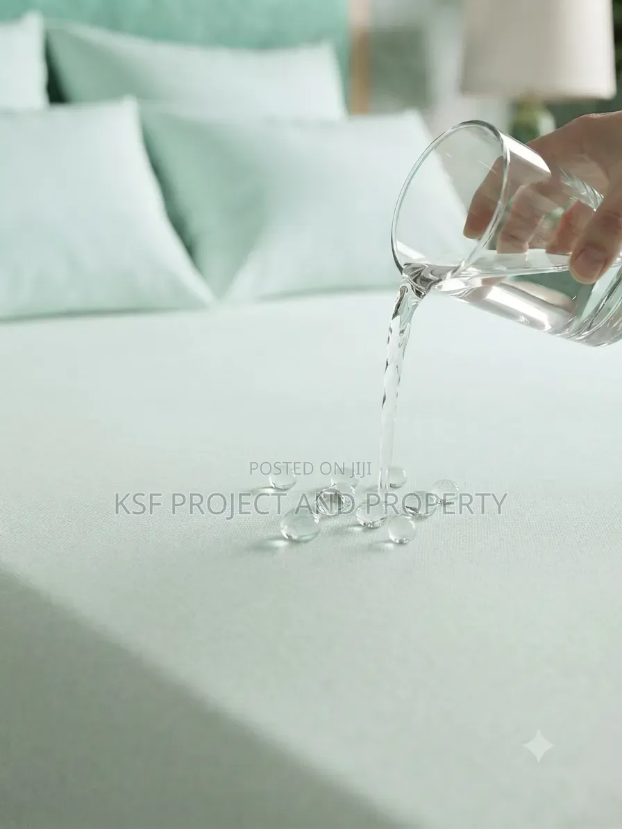 Mint Green Waterproof Mattress Protector Zipper 4.5 by 6