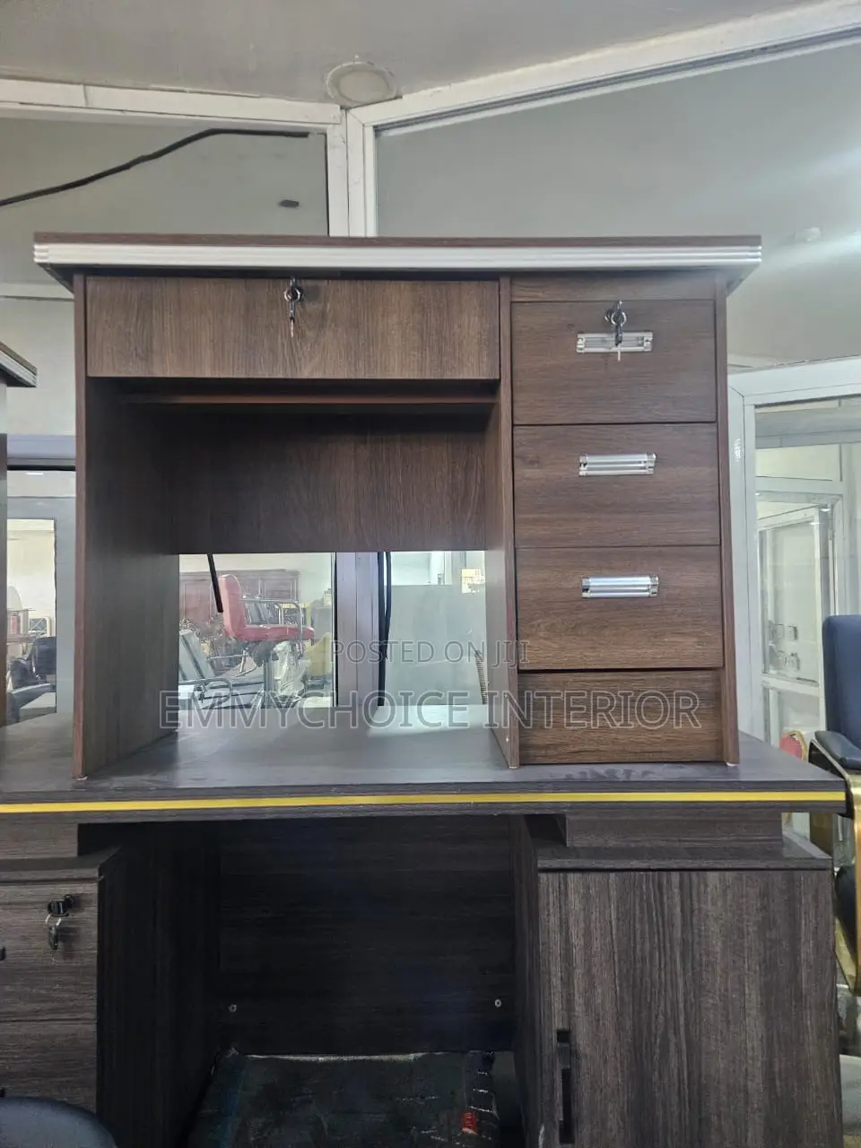 Standard 1.2 Meter Executive Office Table With Drawers