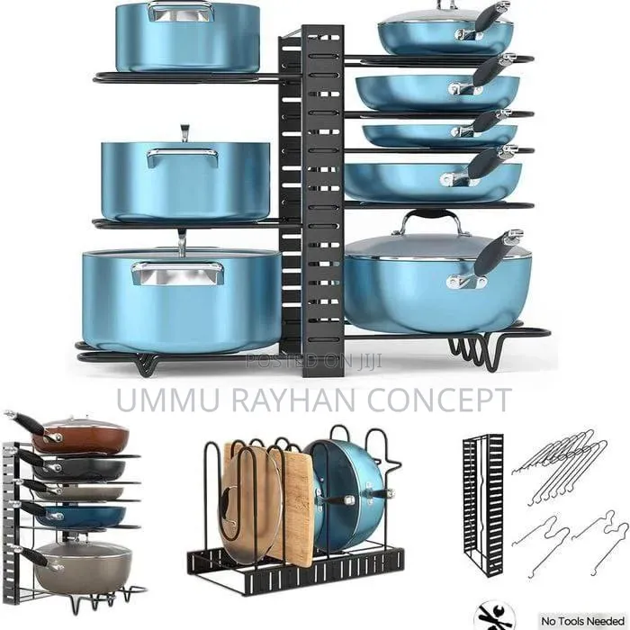 Metal Pot Rack