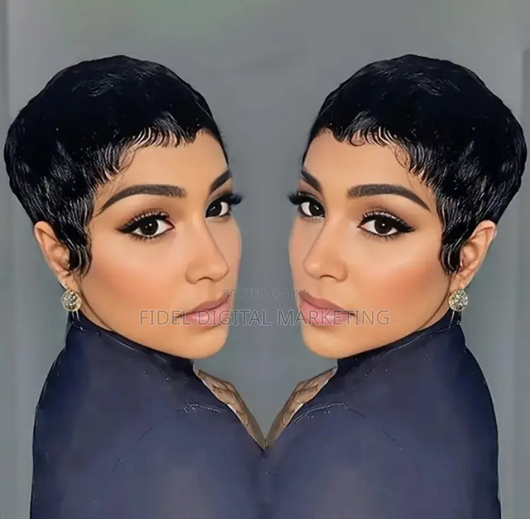 Pixie Cut Wig Human Hair Short Pixie Wigs for Black Women
