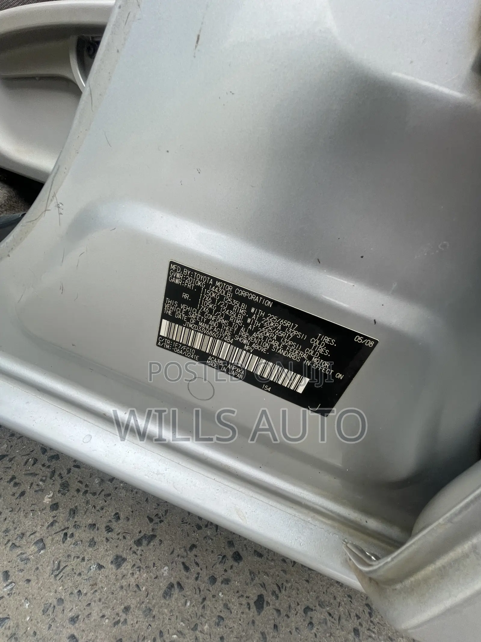 Toyota RAV4 2008 Silver