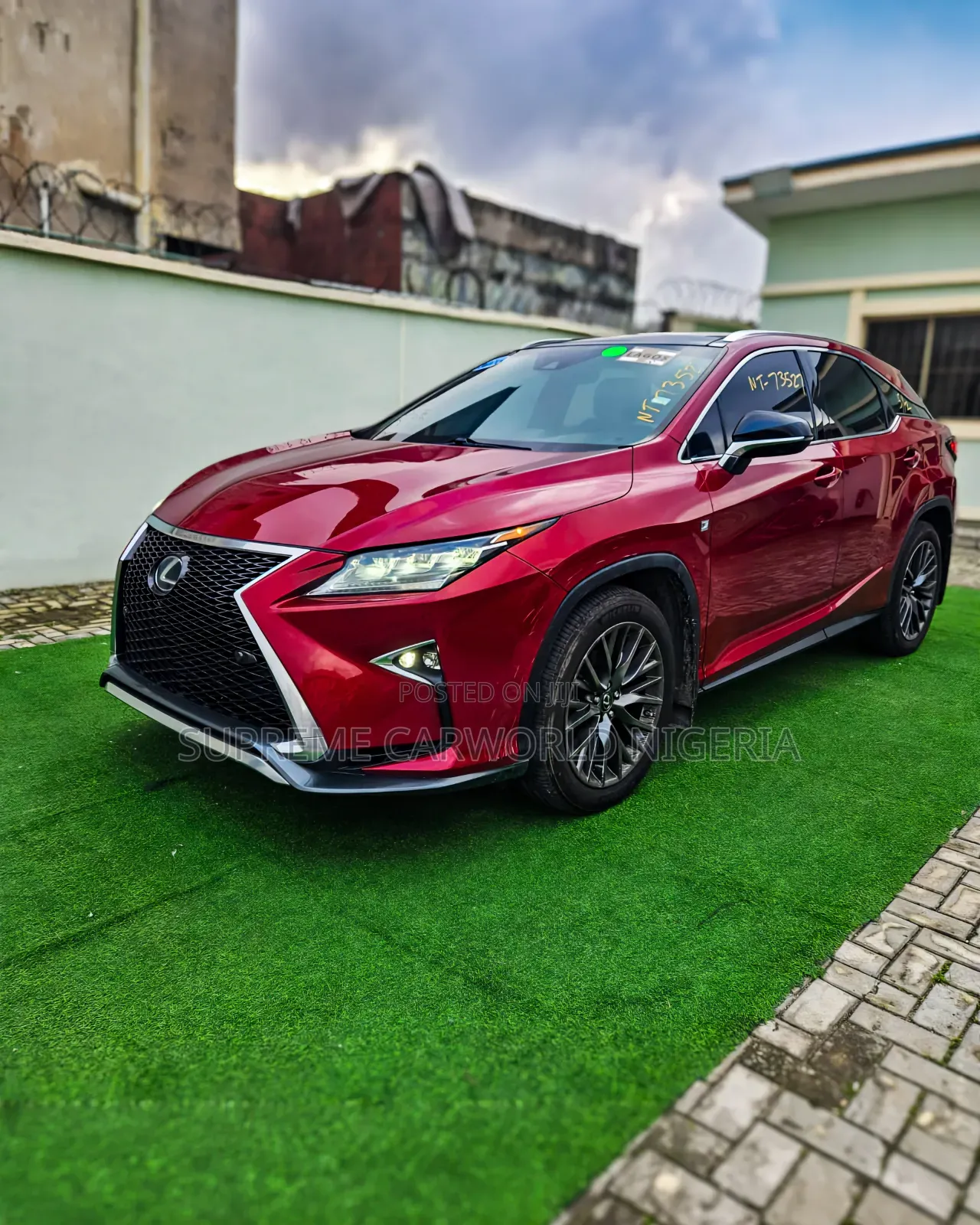 Lexus RX 350 F Sport AWD 2016 Red