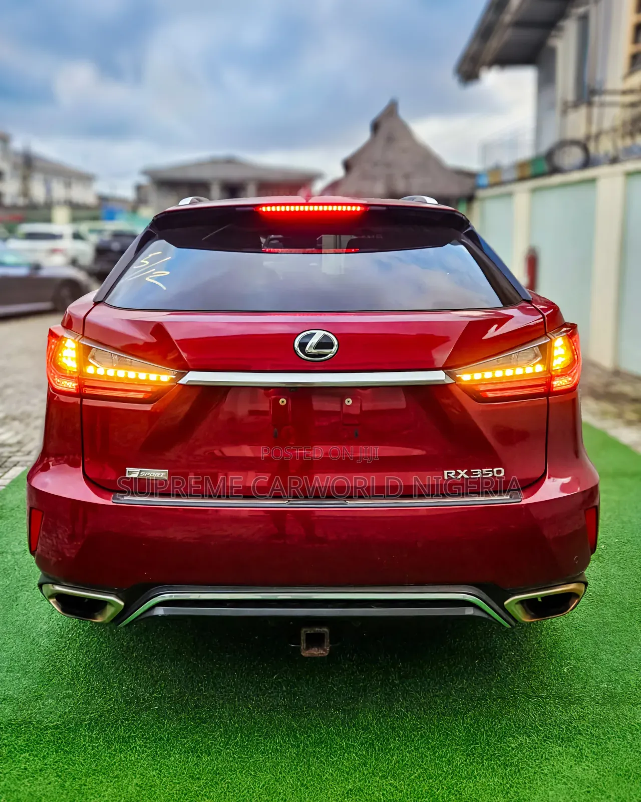 Lexus RX 350 F Sport AWD 2016 Red