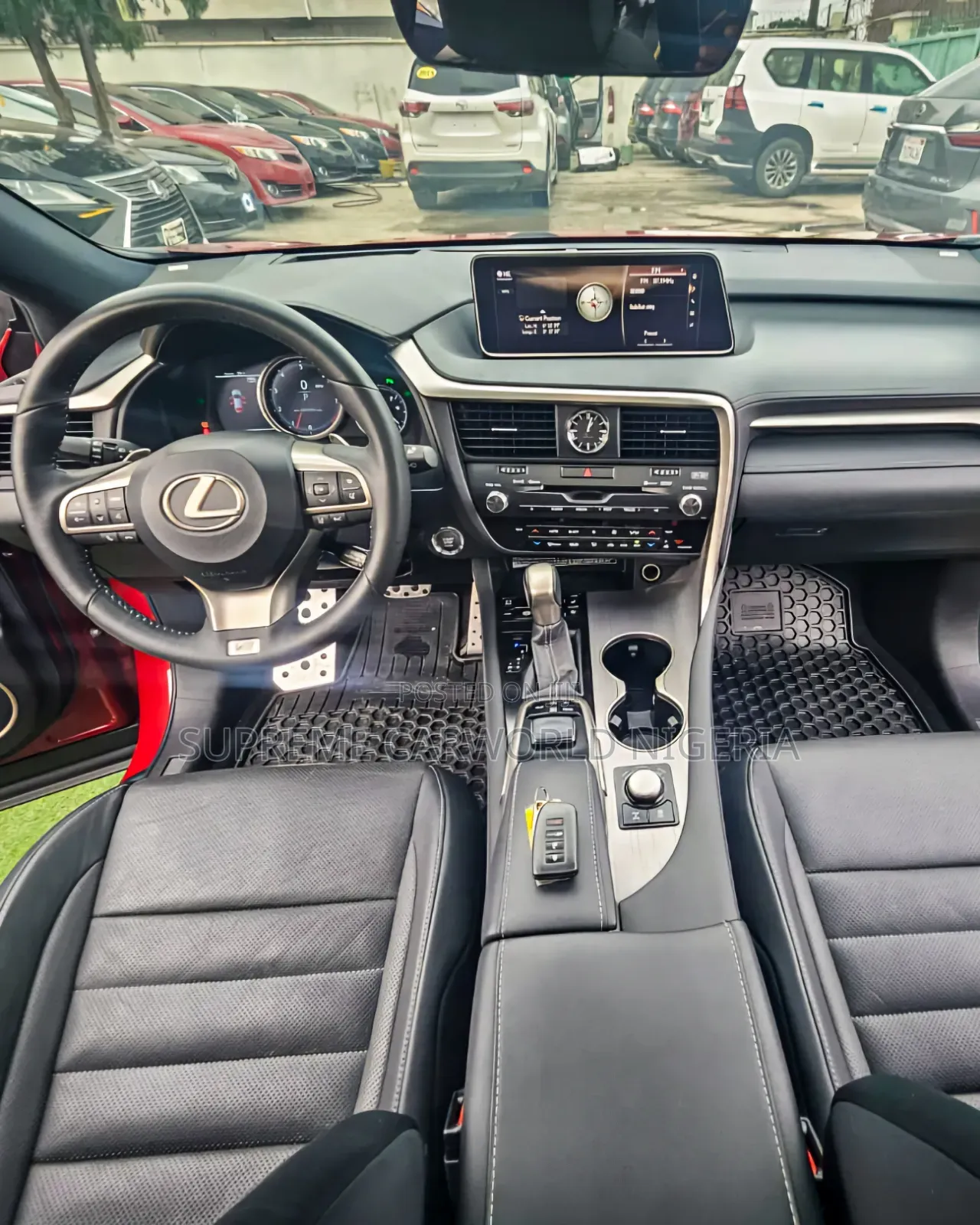 Lexus RX 350 F Sport AWD 2016 Red