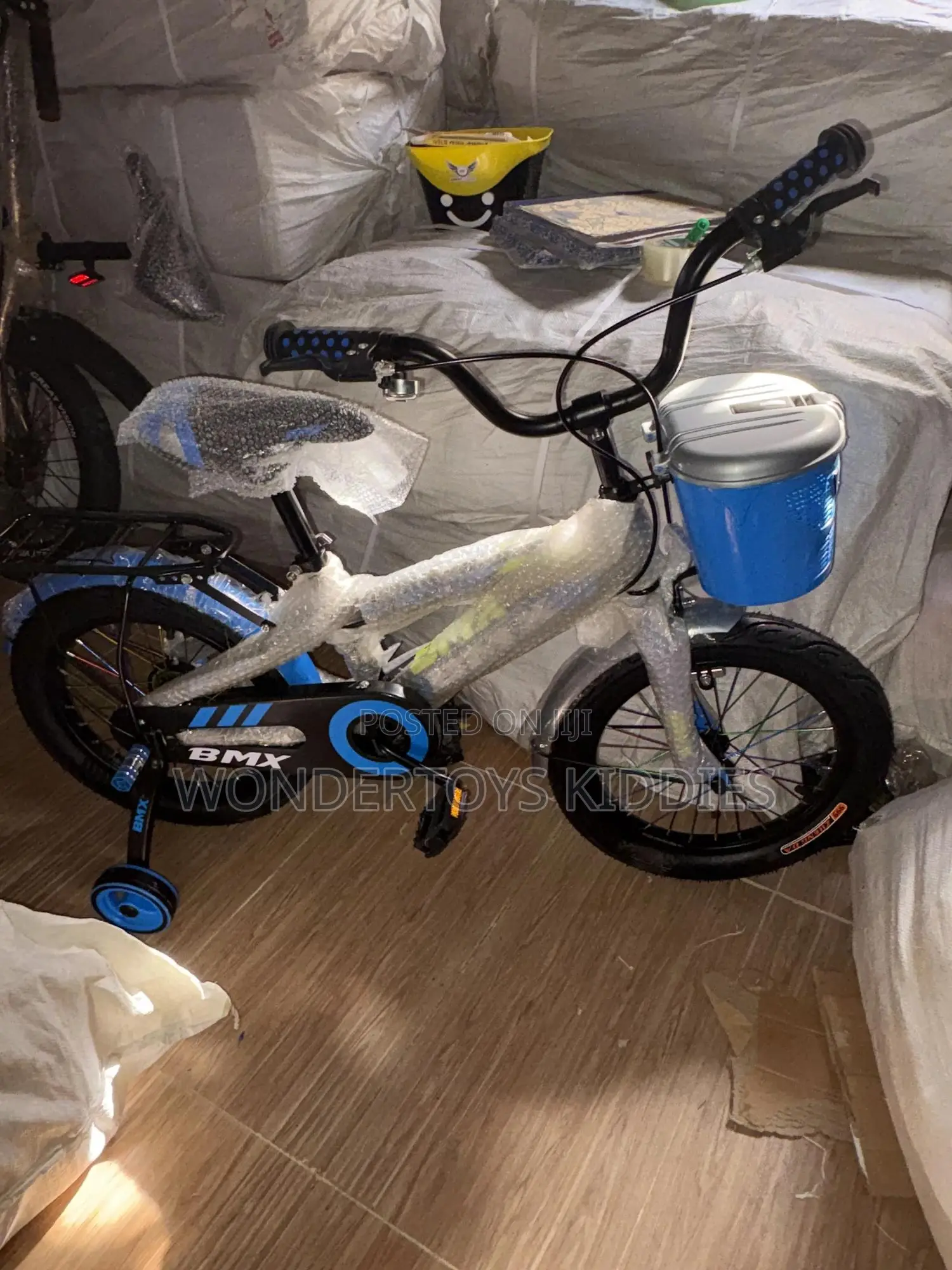 Kids Size 16 Cover Basket Bicycle