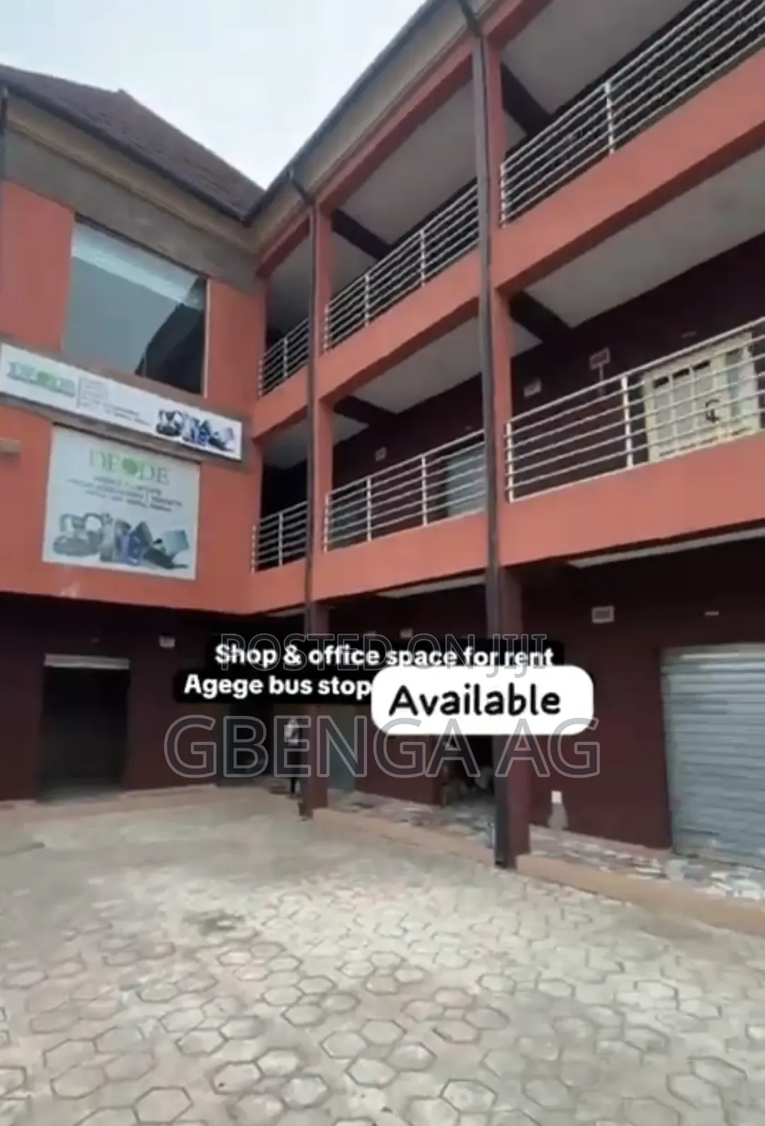 Shops to Let at Agege Pen Cinema Lagos