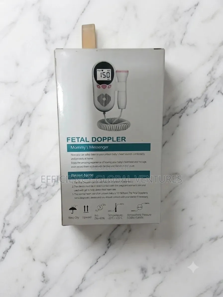 Fetal Doppler Baby Heartbeat Monitor–LCD Prenatal Heart Sound Detector
