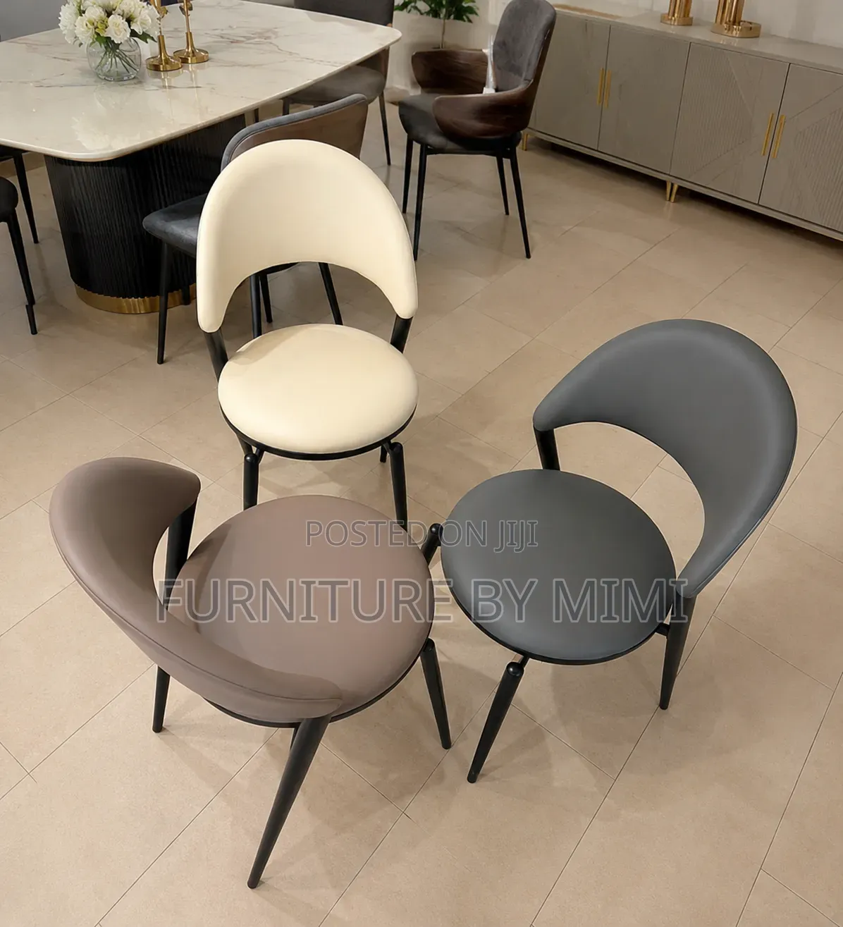 Original Balance Dining Chair – Premium Modern Leather Backrest