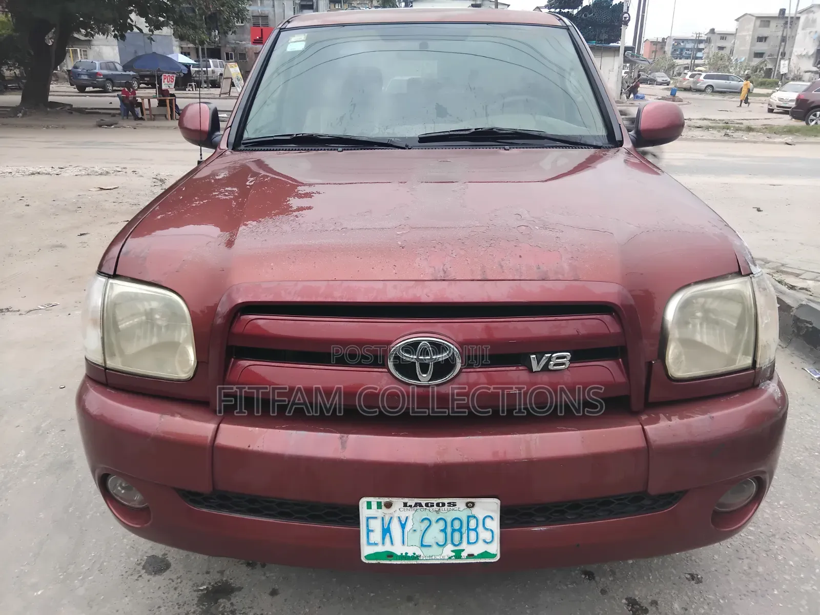 Toyota Tundra 2007 Maroon