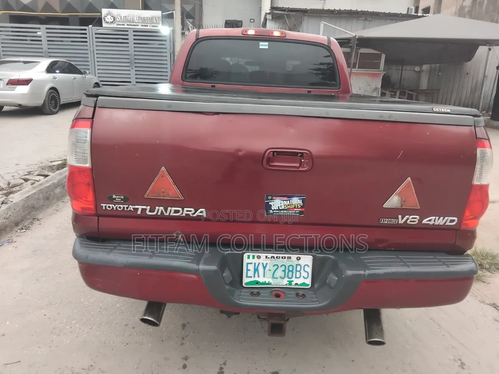 Toyota Tundra 2007 Maroon