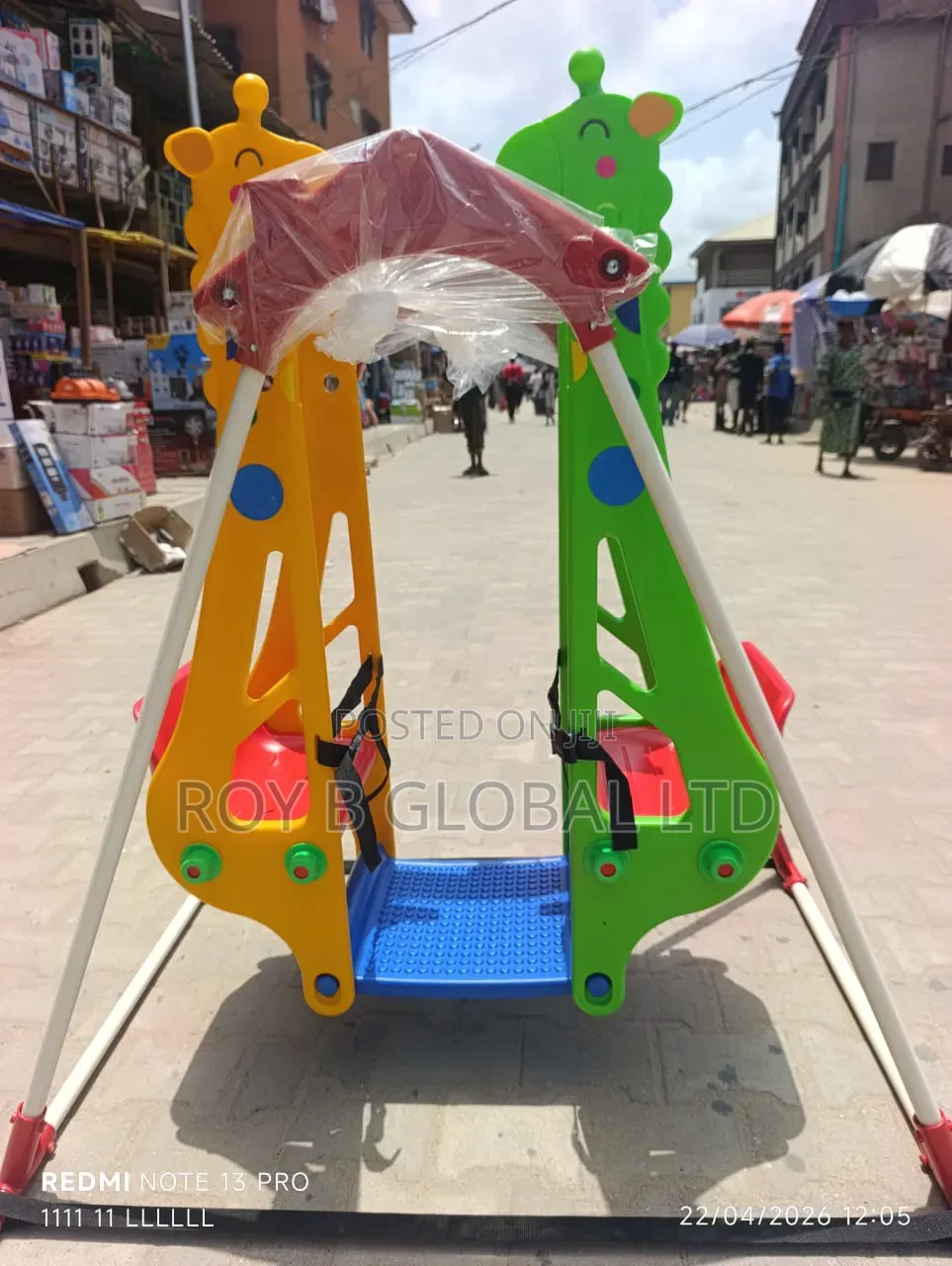 Playground 2 Seater Swing