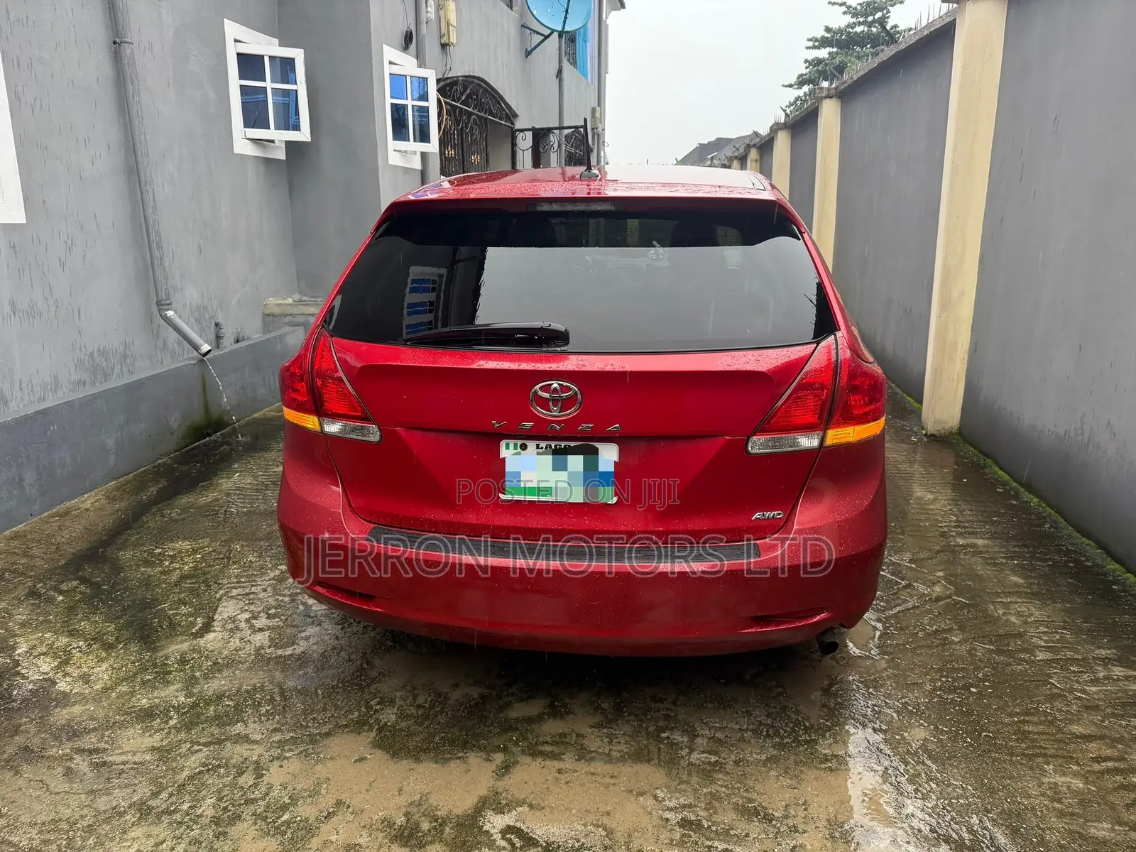 Toyota Venza AWD 2010 Red