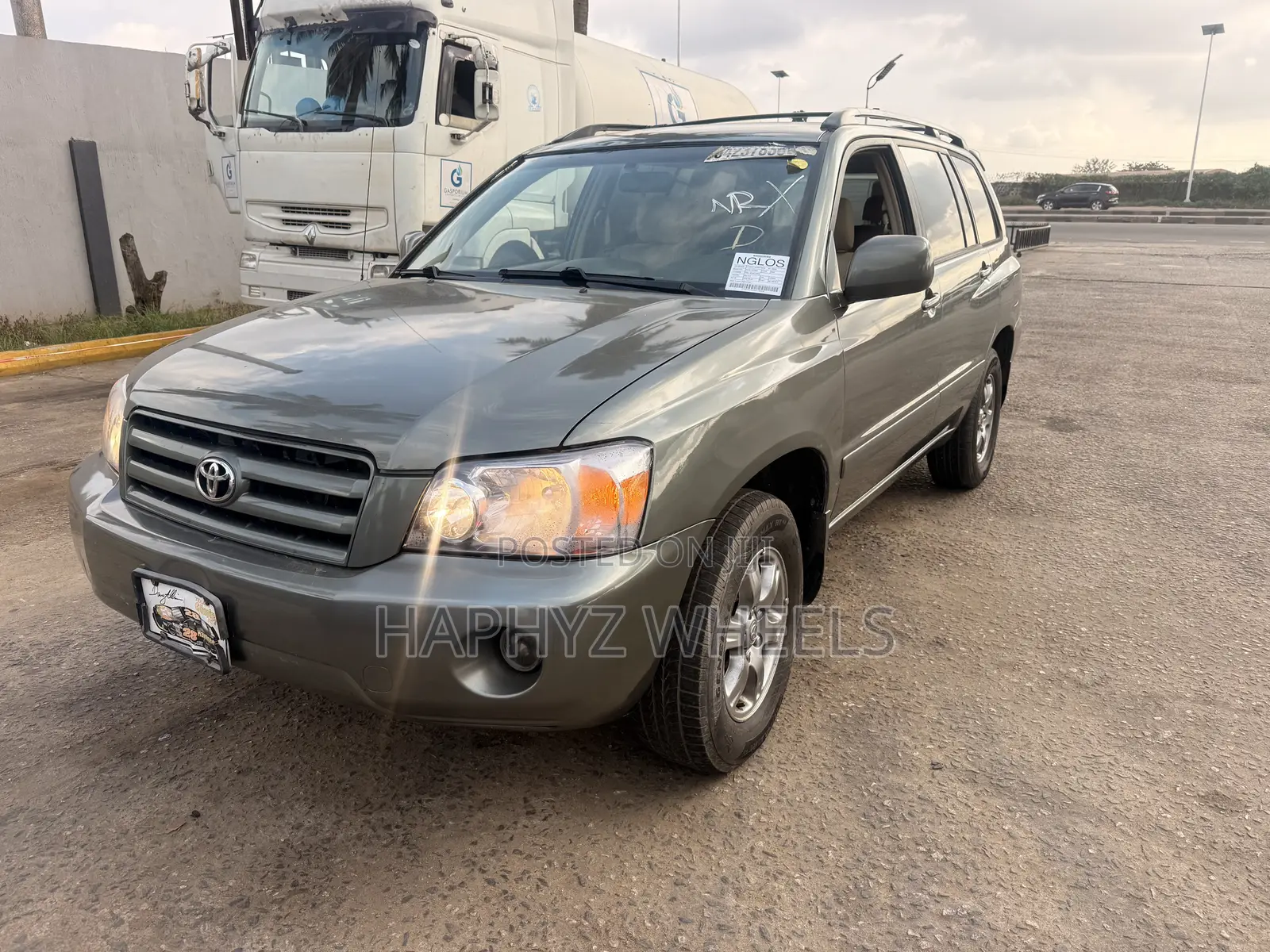 Toyota Highlander V6 4x4 2005 Green