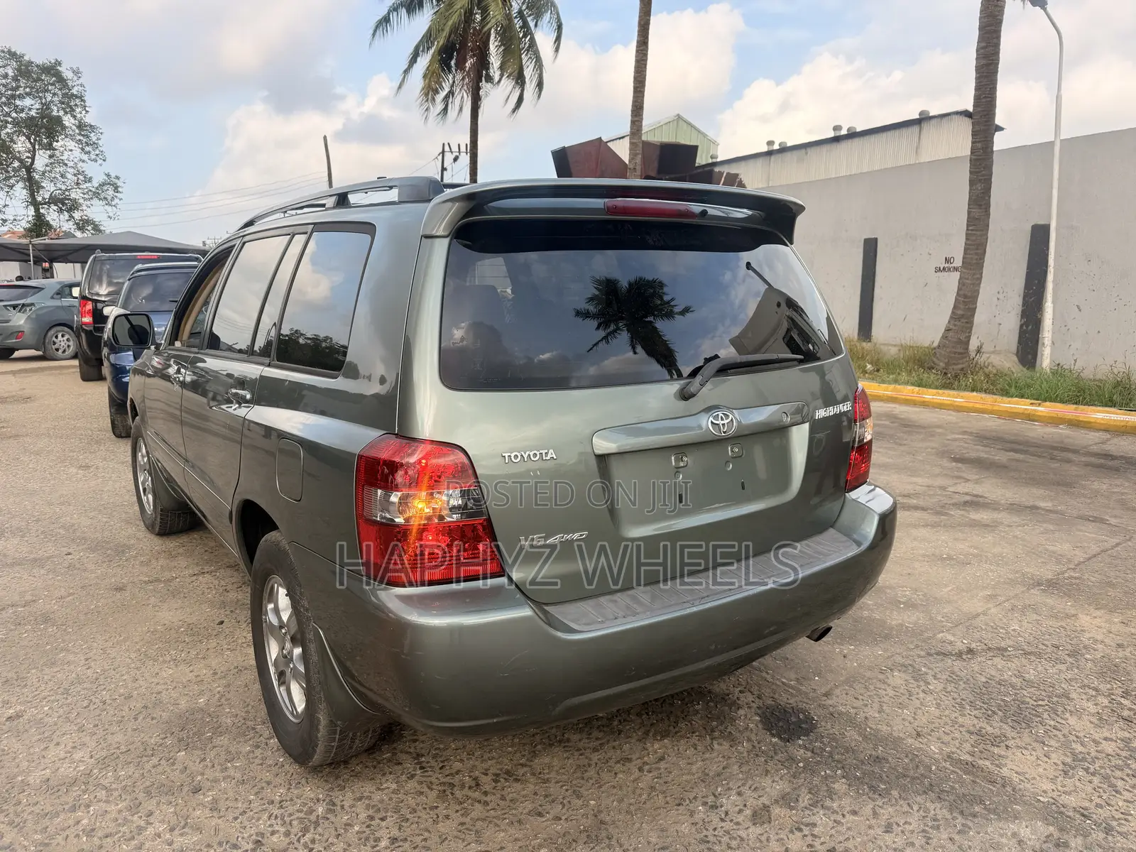 Toyota Highlander V6 4x4 2005 Green