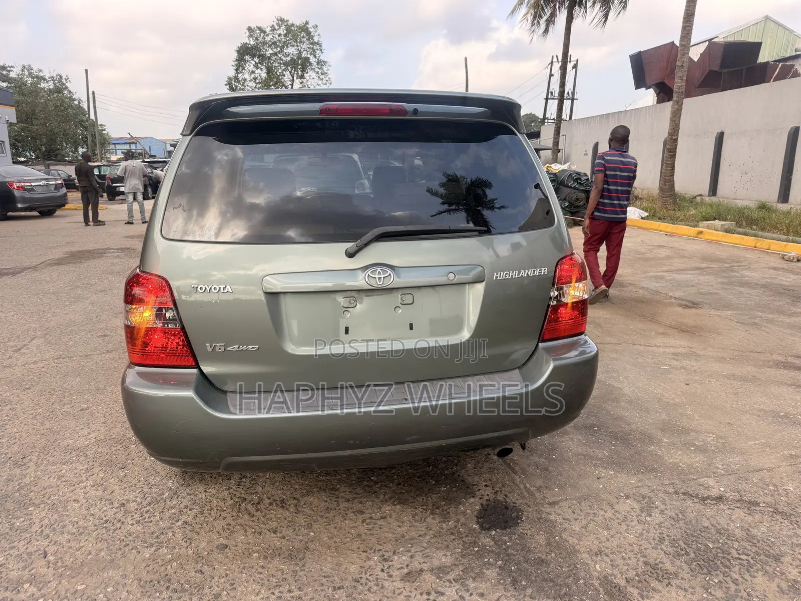 Toyota Highlander V6 4x4 2005 Green
