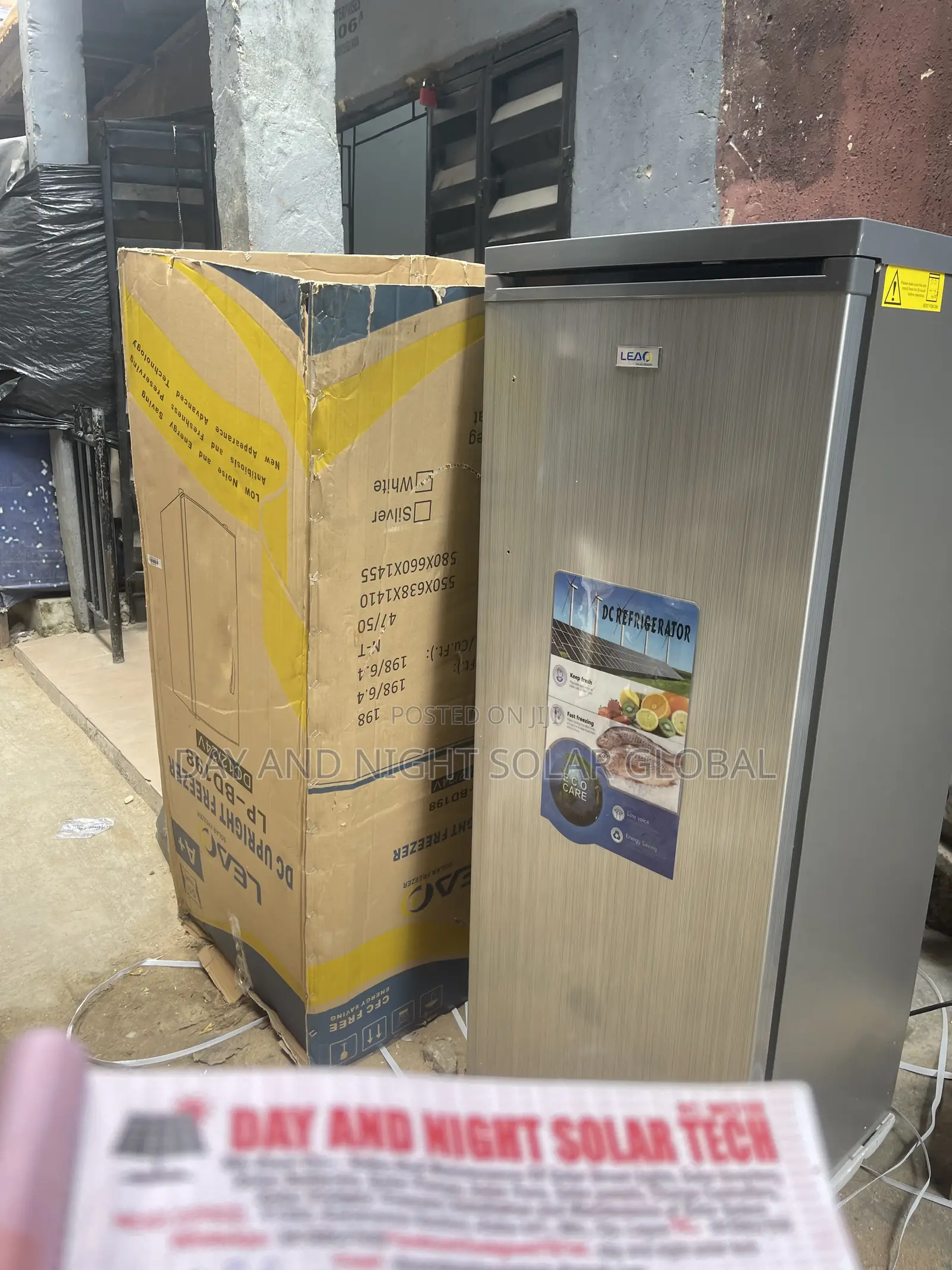 Dc Upright Solar Freezer Ice Maker