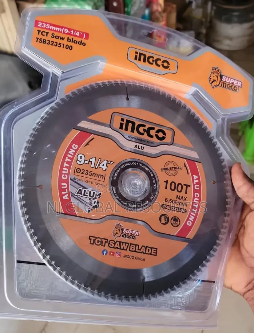 9" Circular Saw Blade Ingco (Wood and Aluminum Cutting Disc)