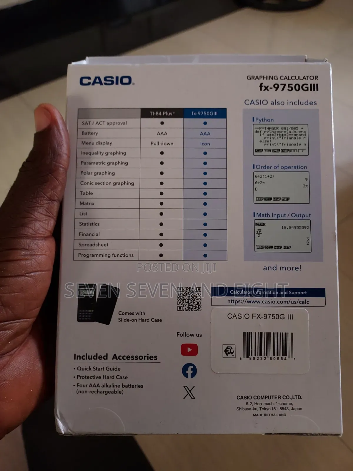 Casio Fx-9750giii Graphing Calculator - Black