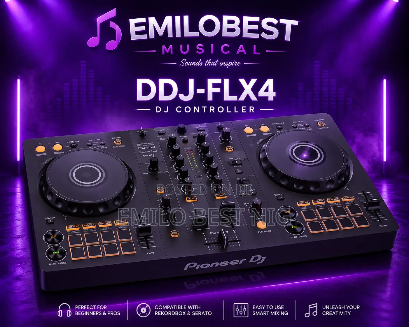 Pionner DDJ Flx4 Controller