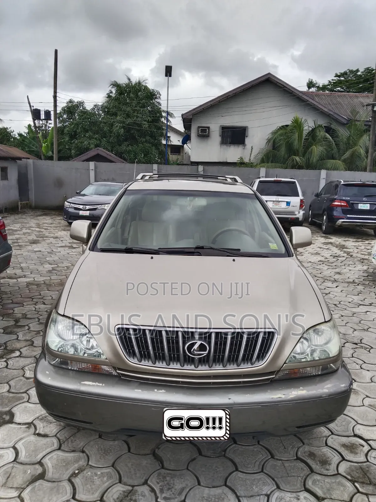 Lexus RX 2002 Gold