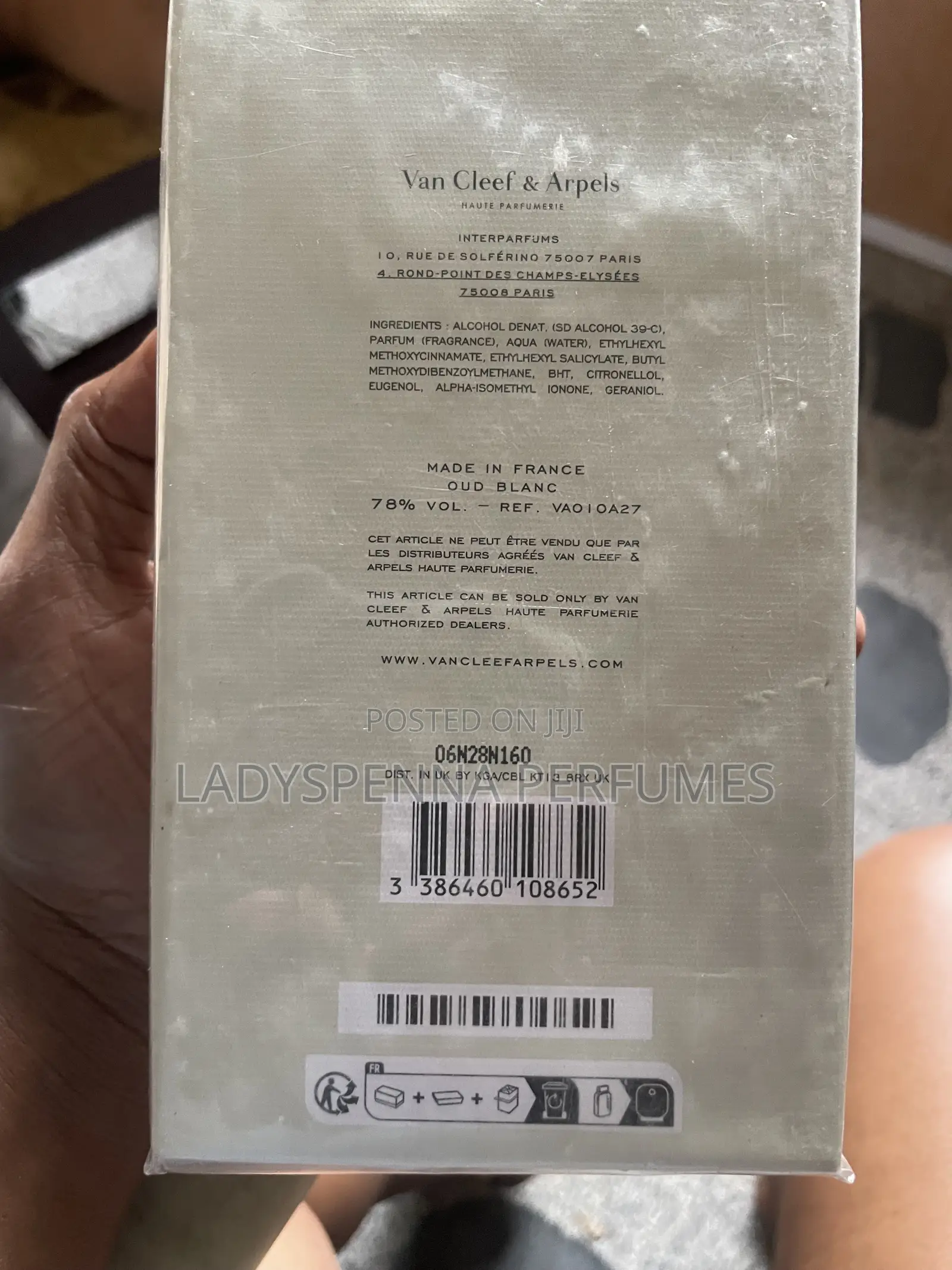 Van Cleef Arpels Oud Blanc