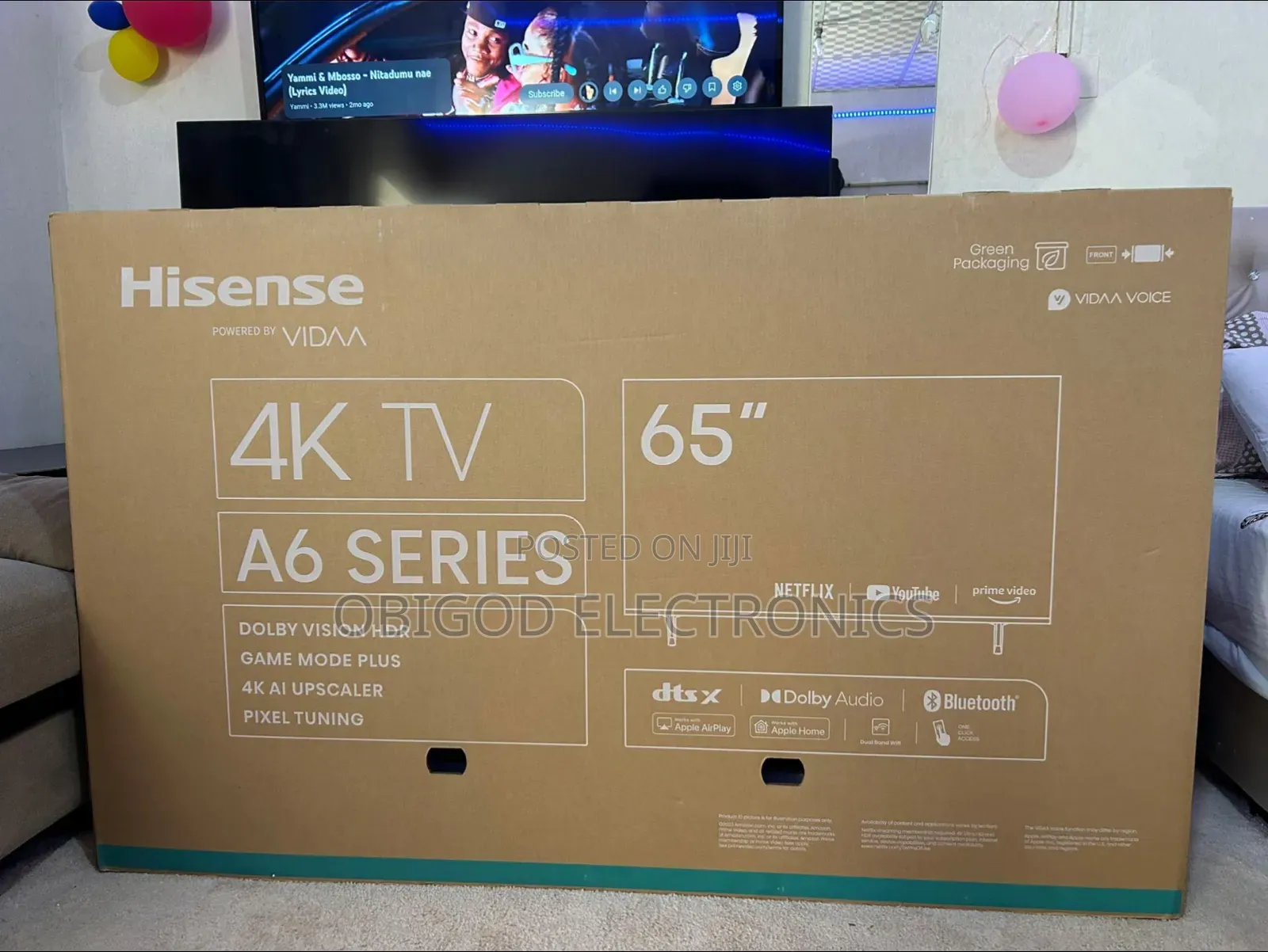 Hisense 65 Inches Smart Television
