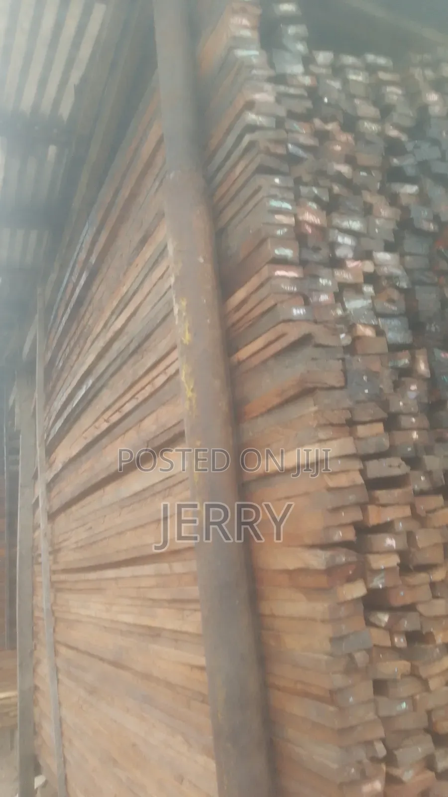 2by4 Over Length Hard Wood for Roofing at Oyigbo Timber Market