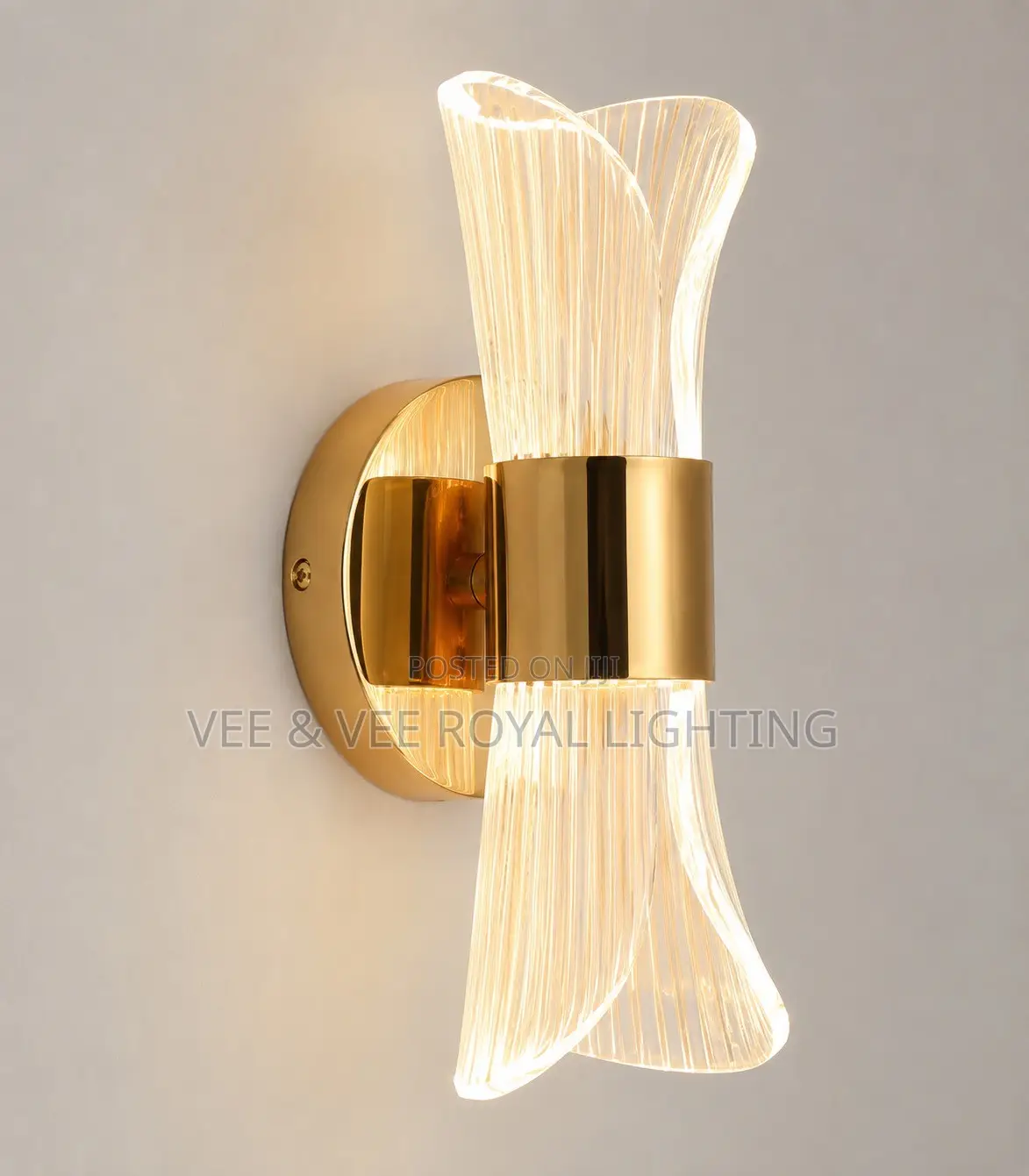 Led Bow Tie Wall Lamp–For Living Room, Bedroom, Walkway, Studio, Hotel