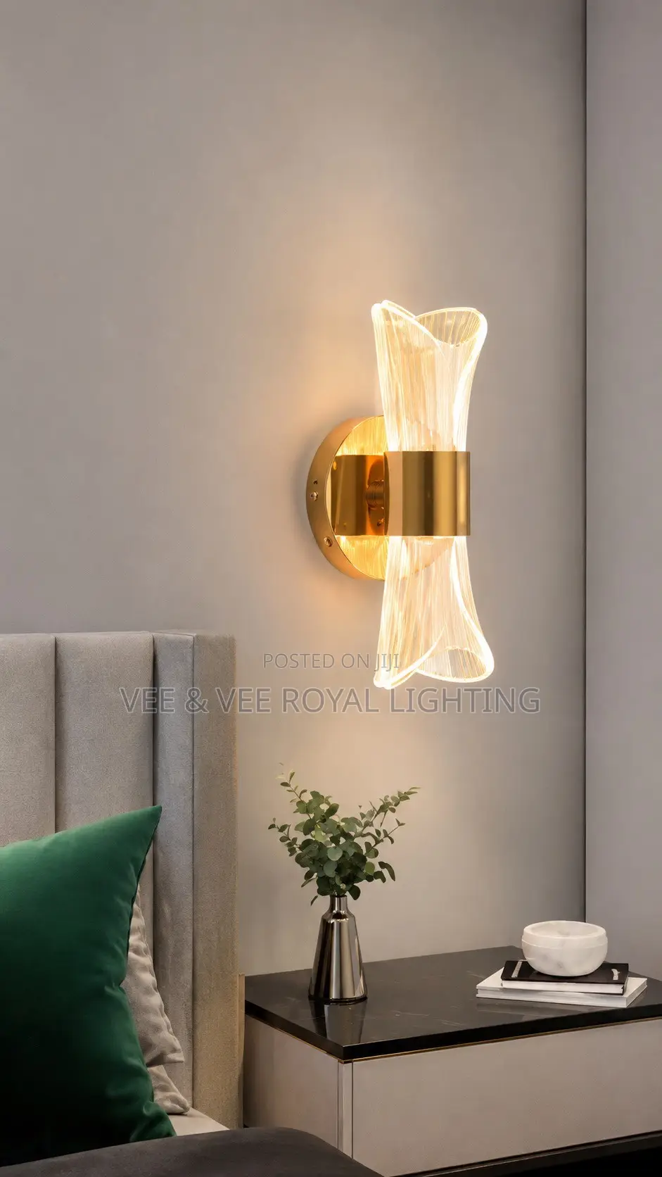 Led Bow Tie Wall Lamp–For Living Room, Bedroom, Walkway, Studio, Hotel