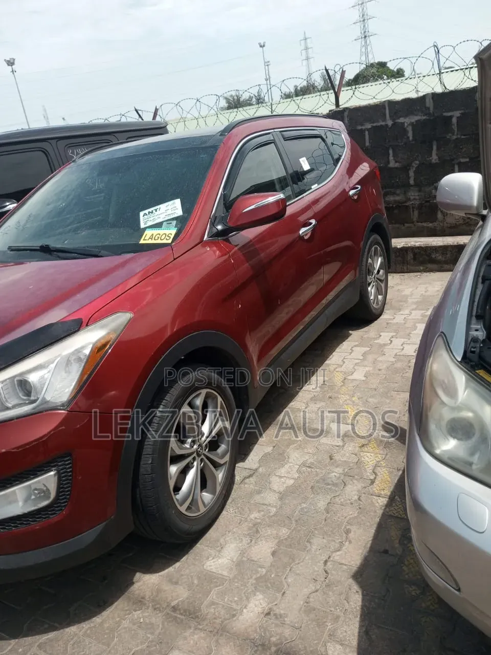 Hyundai Santa Fe 2014 Burgundy
