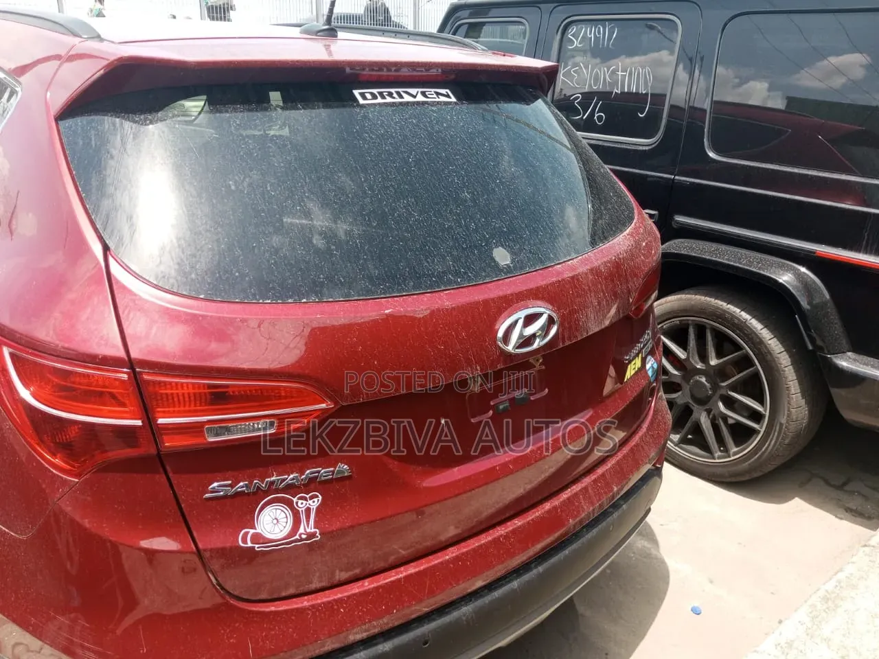 Hyundai Santa Fe 2014 Burgundy