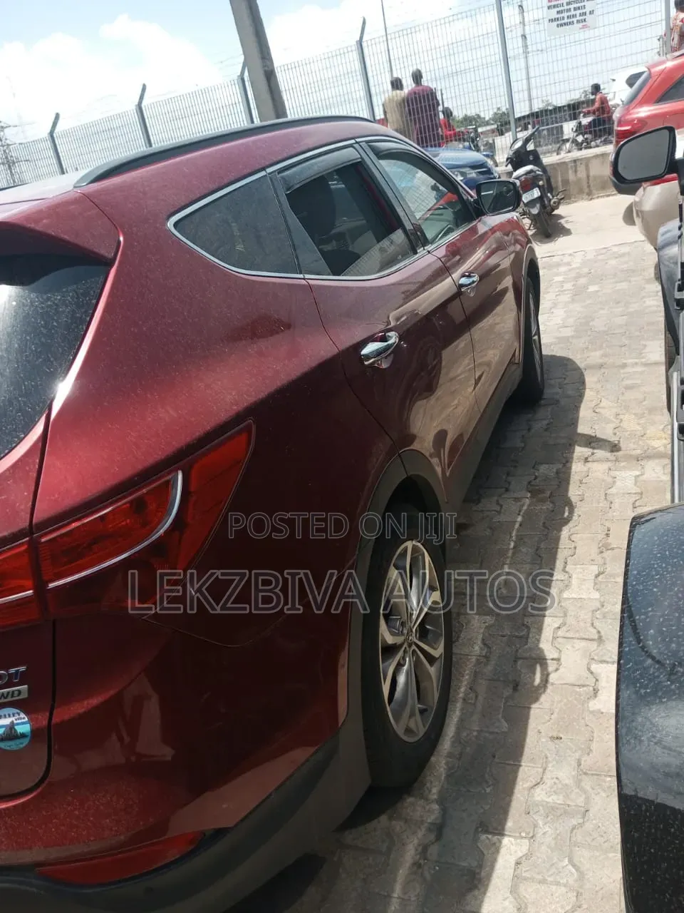 Hyundai Santa Fe 2014 Burgundy