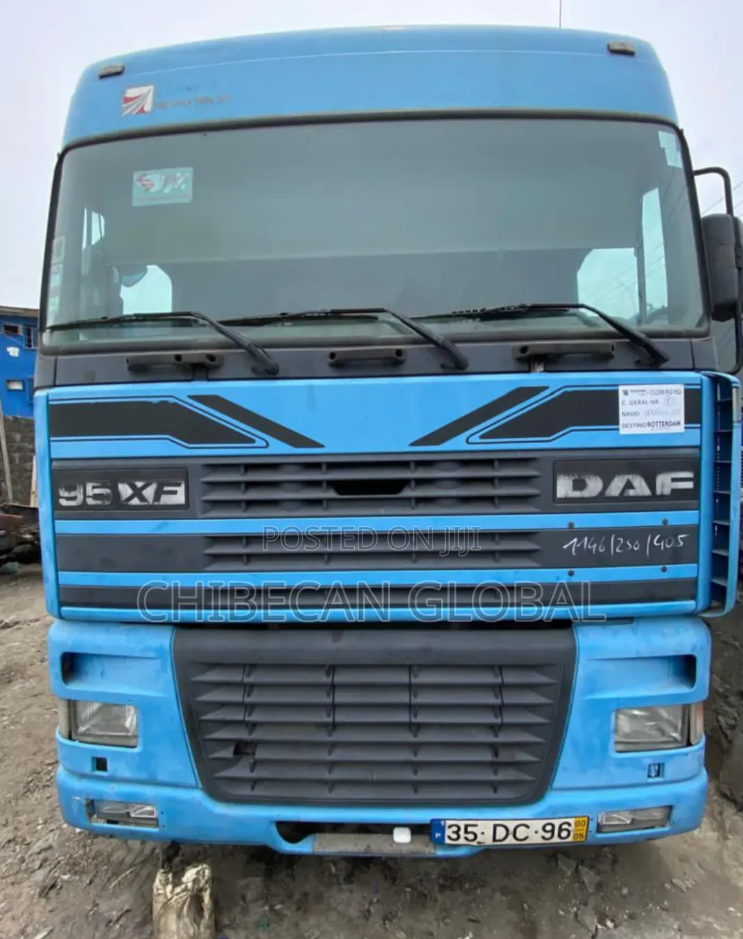 DAF 95XF Pickup Truck 8 Tyres (Foreign Used) 2004