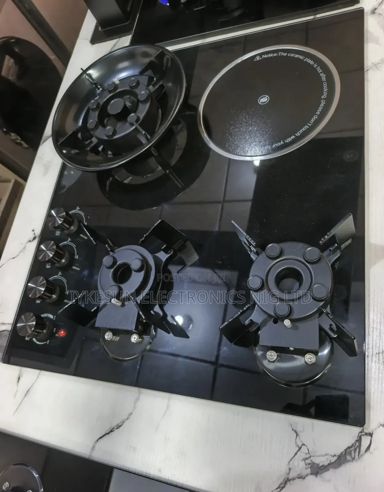 Quality BOSCH Built-in Flips Up 3+1 Gas Electric Cooker HOB Copper