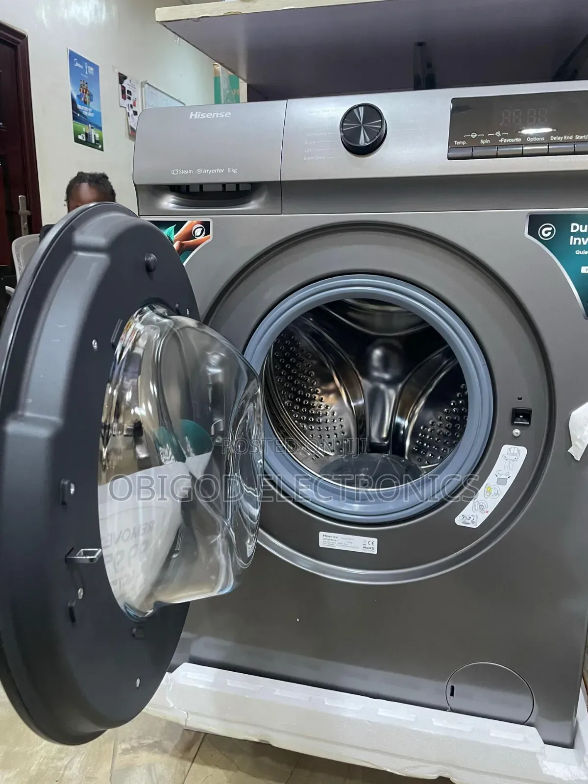 Hisense 8kg Washing and Spin Washing Machine
