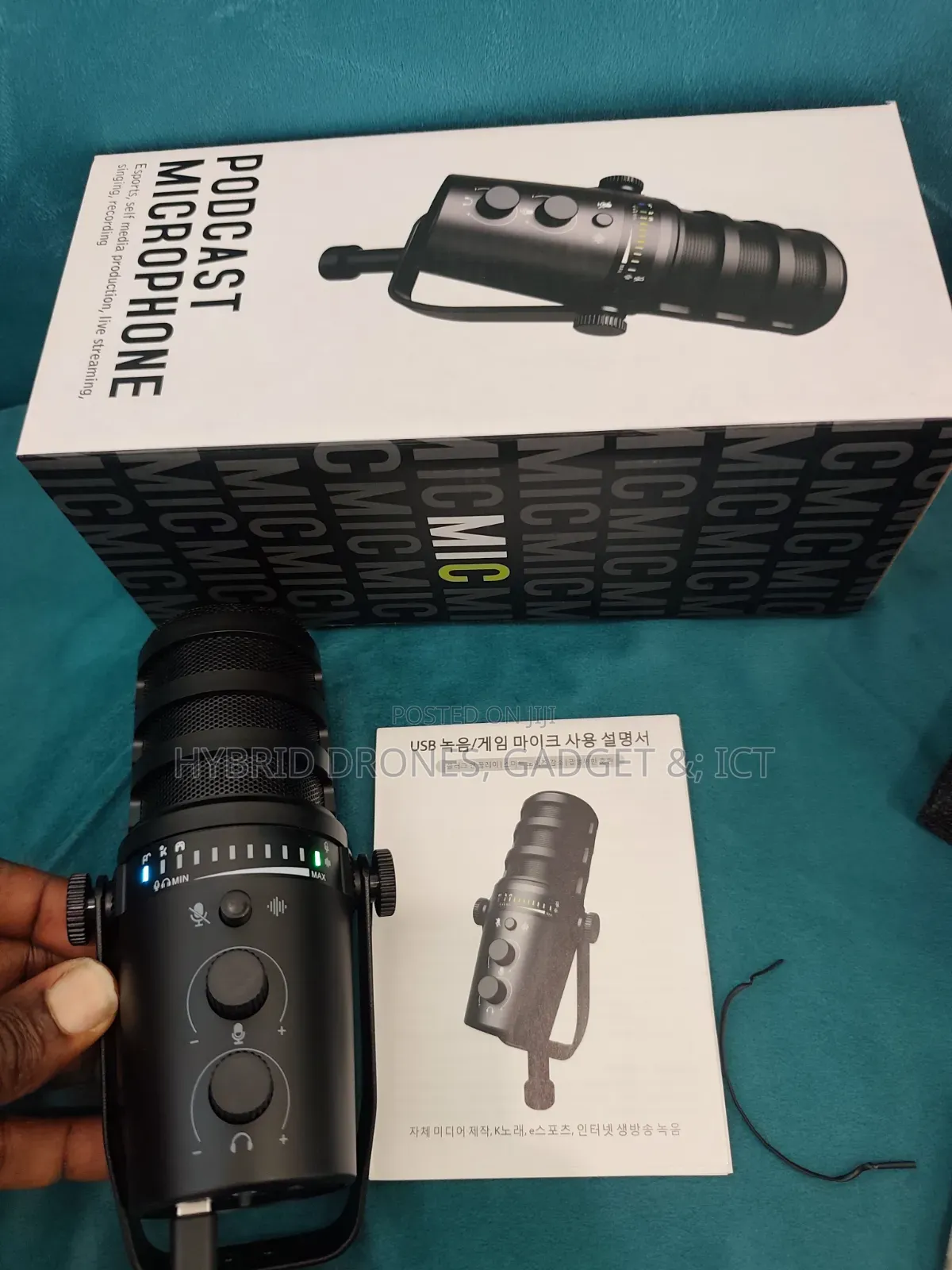 Podcast Professional Mic for Content Voice Over