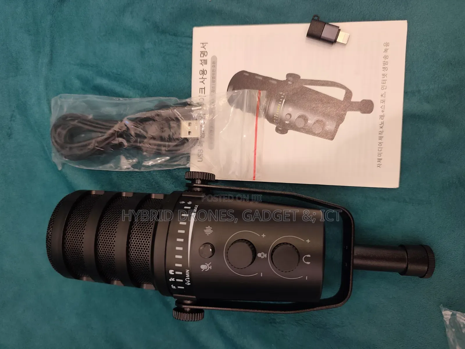 Podcast Professional Mic for Content Voice Over