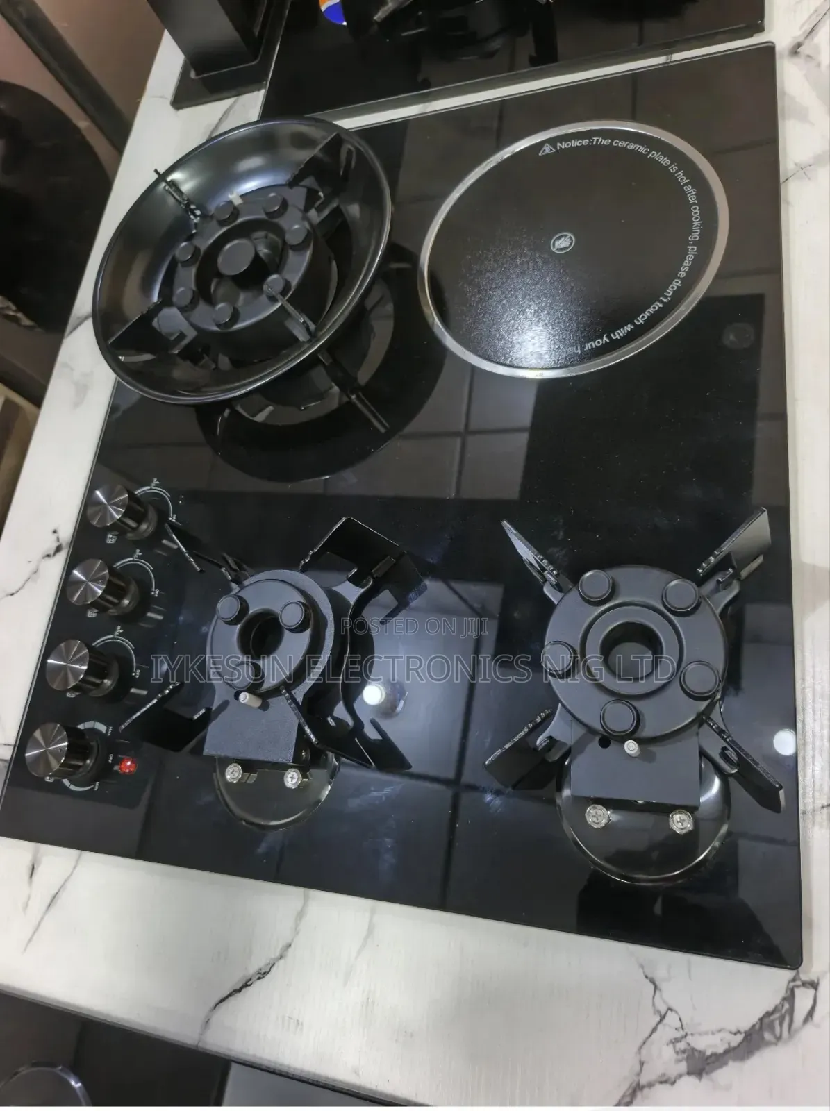 Original BOSCH Inbuilt Flips Up 3+1 Gas Electric Cooker HOB 60X60CM.